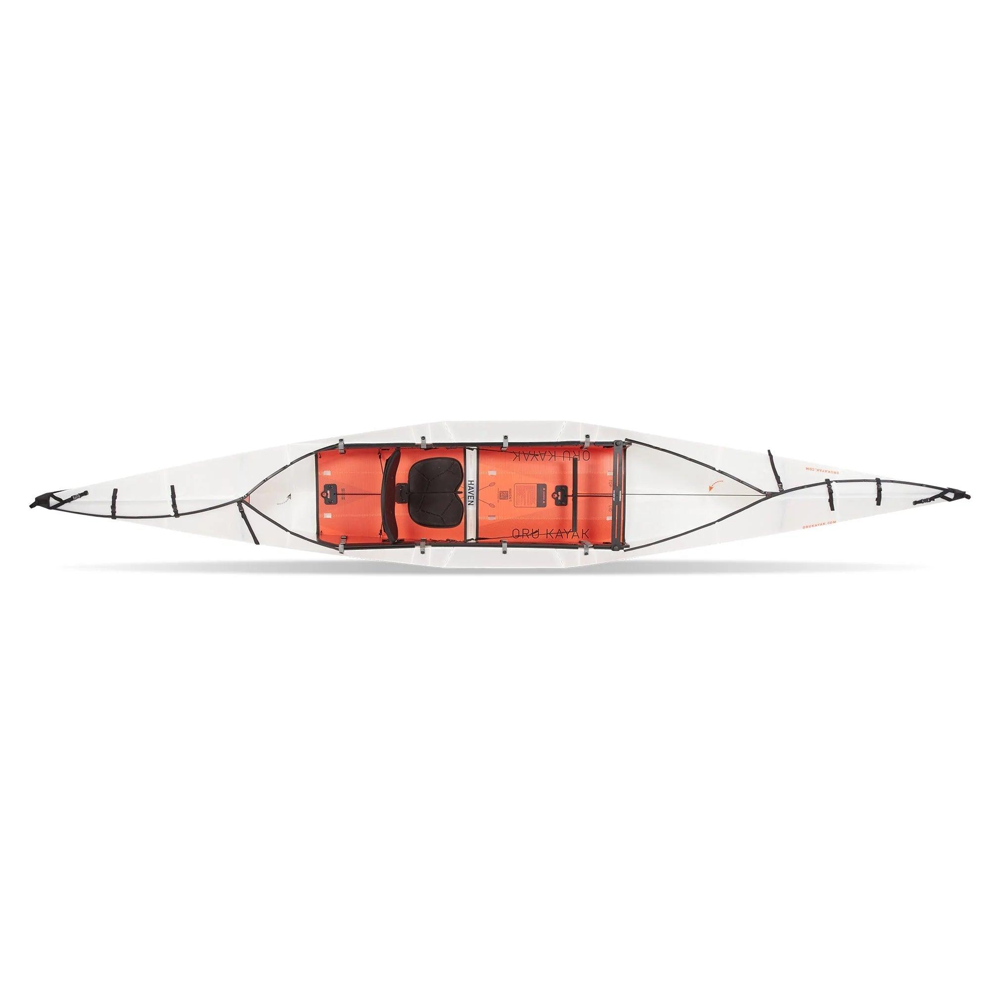 Oru Haven TT Kayak - Lightweight Foldable Kayak for Travel & Adventure | Portable Kayak for Lakes, Rivers & Coastal Waters | Perfect for Camping, Fishing & Outdoor Exploration