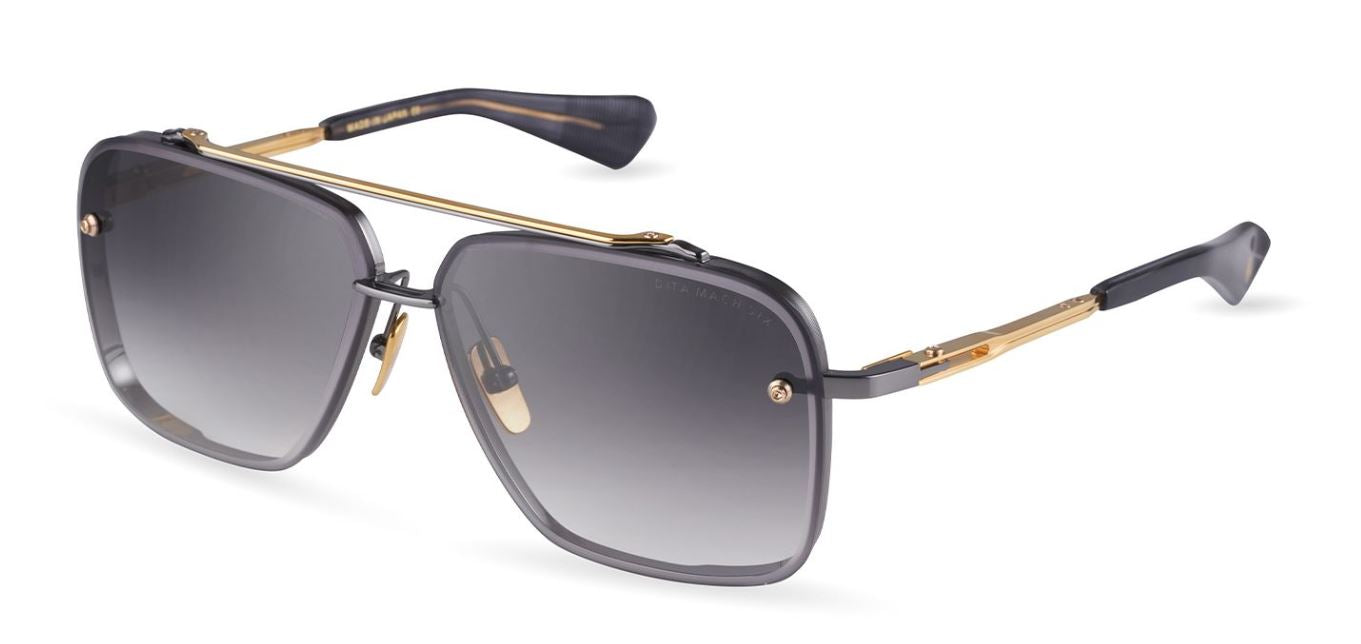 Dita Mach Six DTS121 Sunglasses - Polarized Aviator Style for Men & Women - Perfect for Driving, Travel & Outdoor Activities