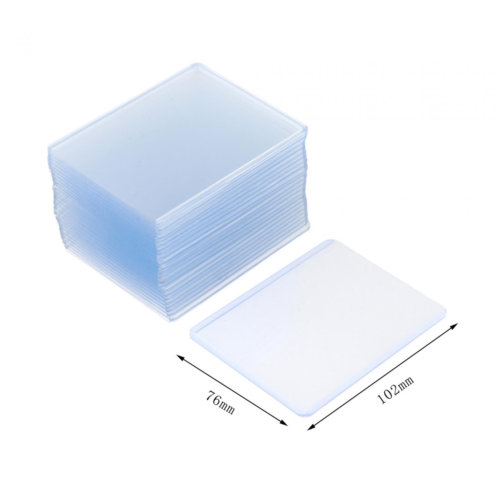 Tachiuwa 25 Pack Clear Card Sleeves - Premium Trading Card Protectors for MTG, Pokemon & Yu-Gi-Oh - Acid-Free Plastic Card Holders for Collectors & Storage - Perfect for Card Games, Display & Hobby Organization