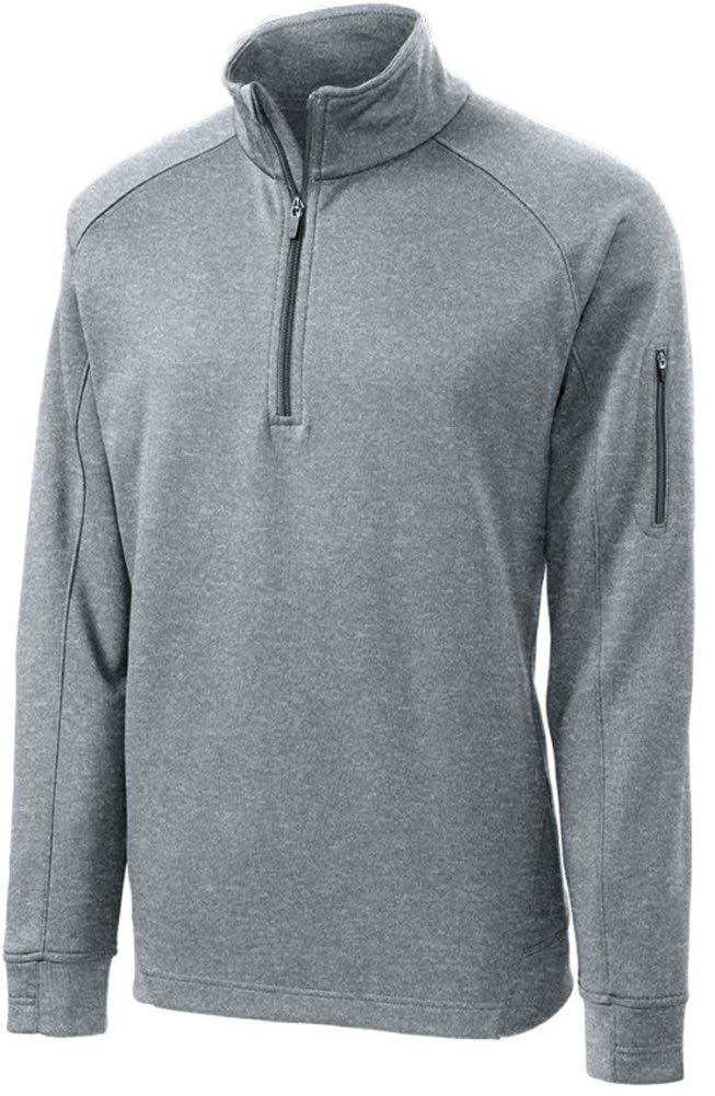 Joe's USA Men's Tech Fleece 1/4-Zip Pullover Sweatshirt - Regular, Big & Tall Sizes - Lightweight & Warm for Casual Wear, Gym & Outdoor Activities