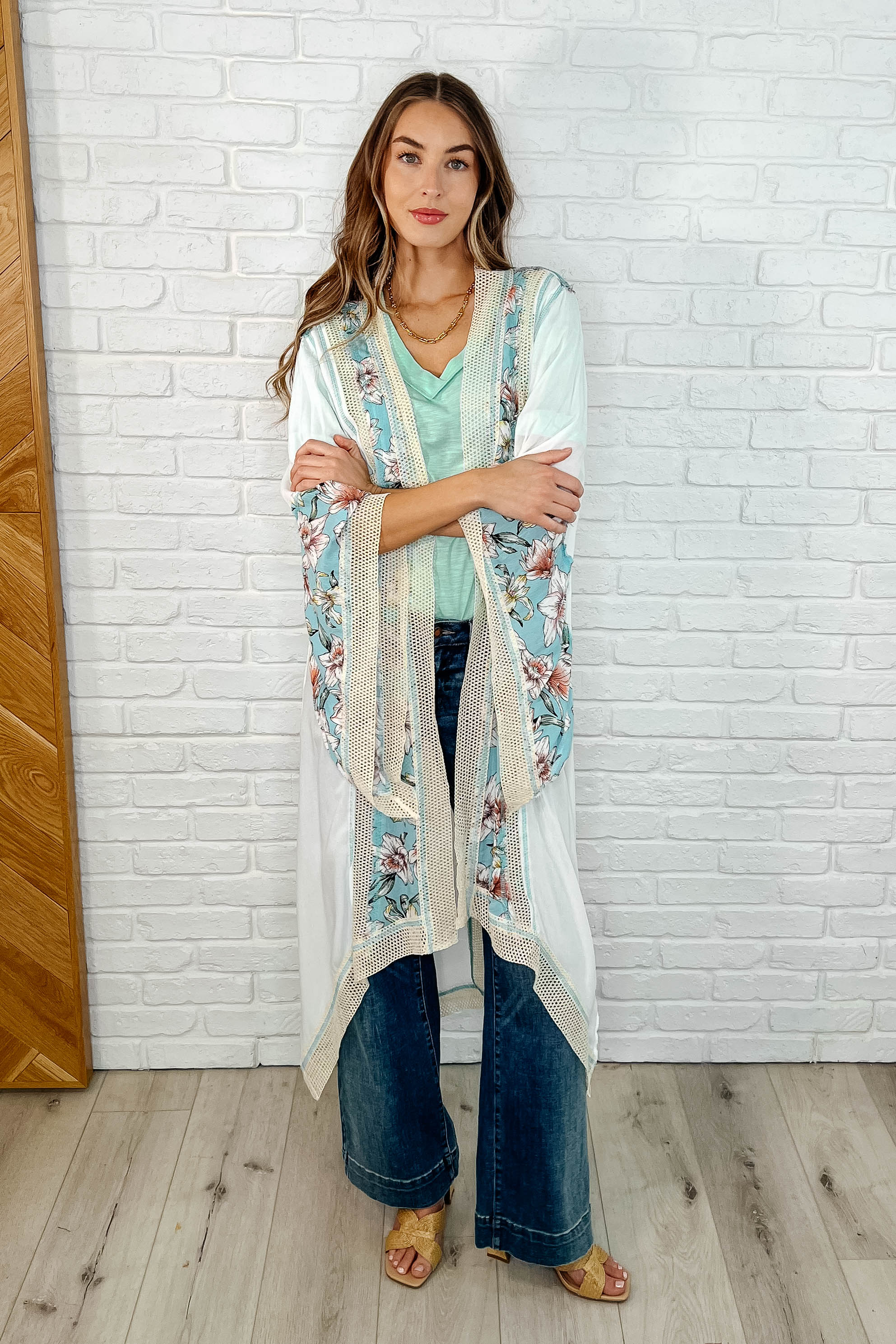 Drop Shoulder V Neck T-Shirt for Women - Soft Cotton Basic Tee in Mint Green | Casual Everyday Wear, Layering, Street Style Outfits