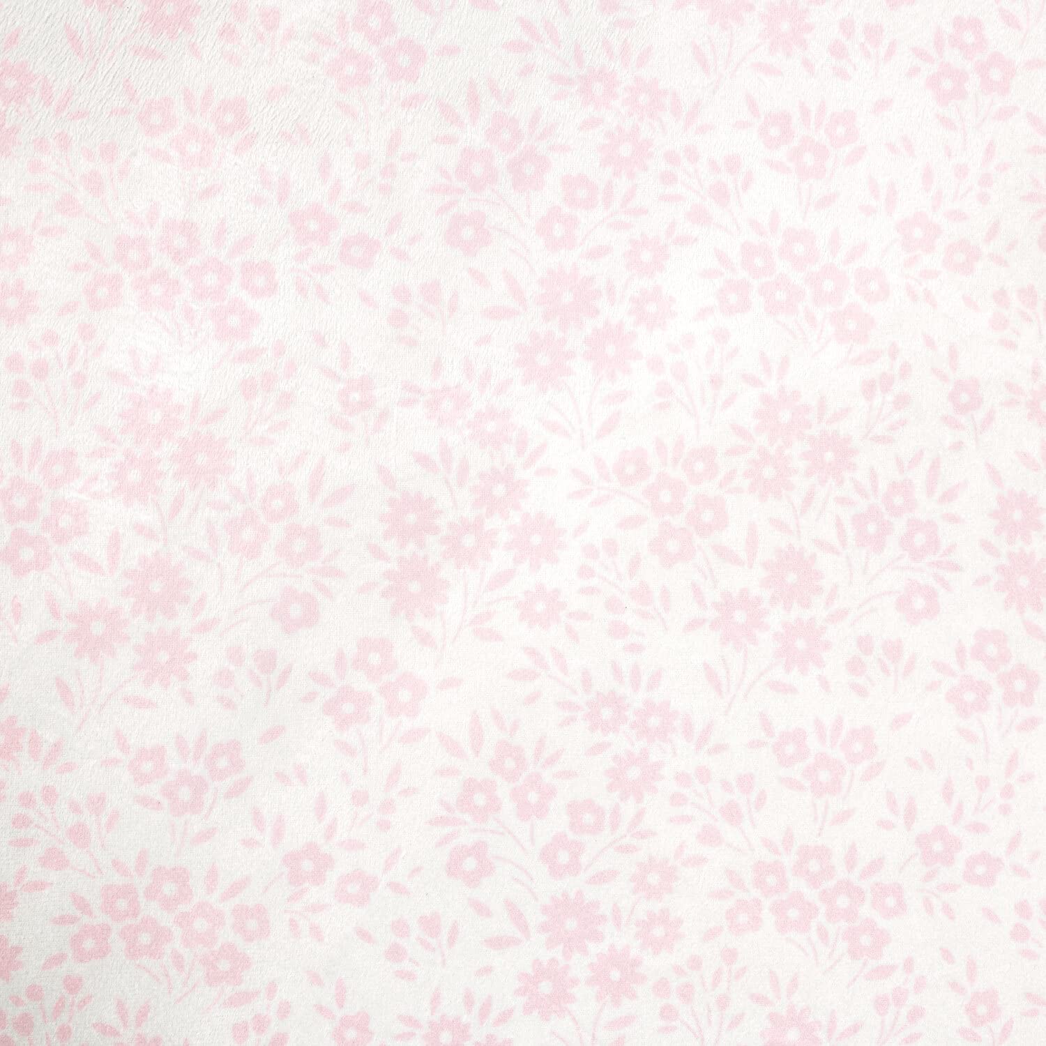 Lush Decor Floral Fitted Crib Sheet - Soft Pink 52x28
