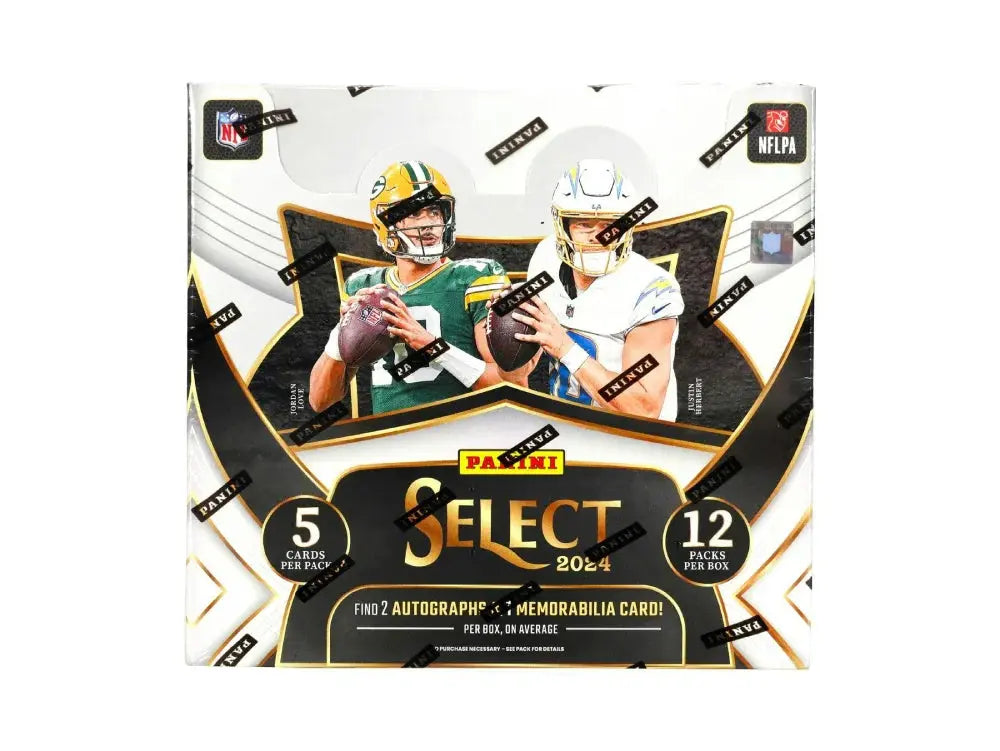2024 Panini Select Football Hobby Box - Premium Trading Cards Collection for NFL Fans - Perfect for Collectors, Investors & Fantasy Sports Enthusiasts