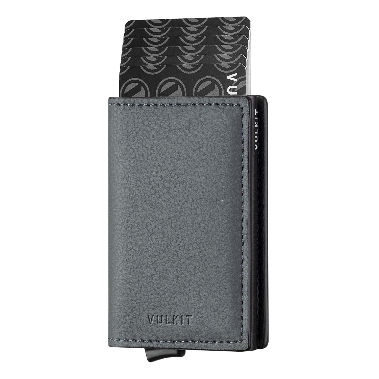 VC201 Slim Aluminum Card Holder with Back Slot - RFID Blocking Wallet for Credit Cards & IDs - Perfect for Travel, Business, and Everyday Use