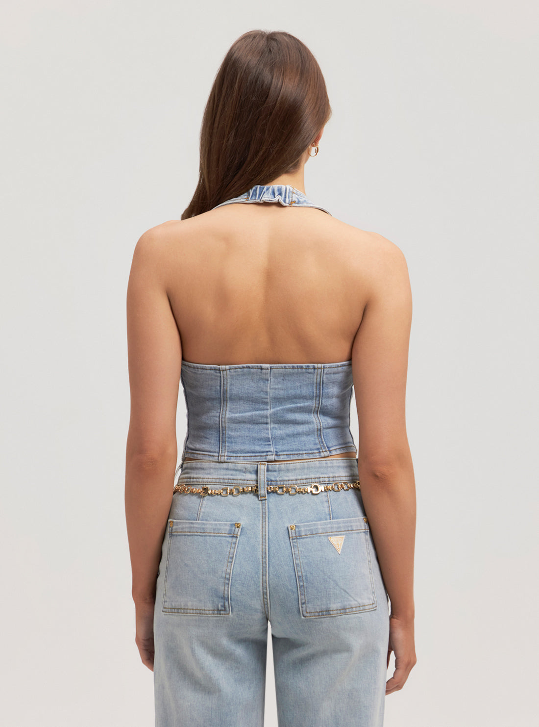 Blue Denim Piper Vest for Women - Stylish Casual Layering Piece for Fall & Winter Outfits | Perfect for Work, Travel & Outdoor Activities