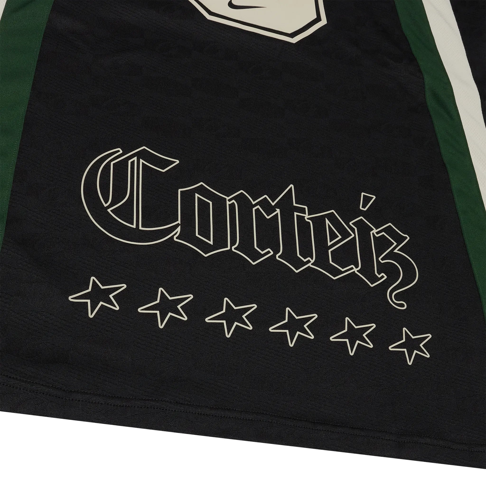 Corteiz x Nike NRG Jersey - Black & Forest Green Men's Sports Top for Running, Gym & Streetwear Fashion