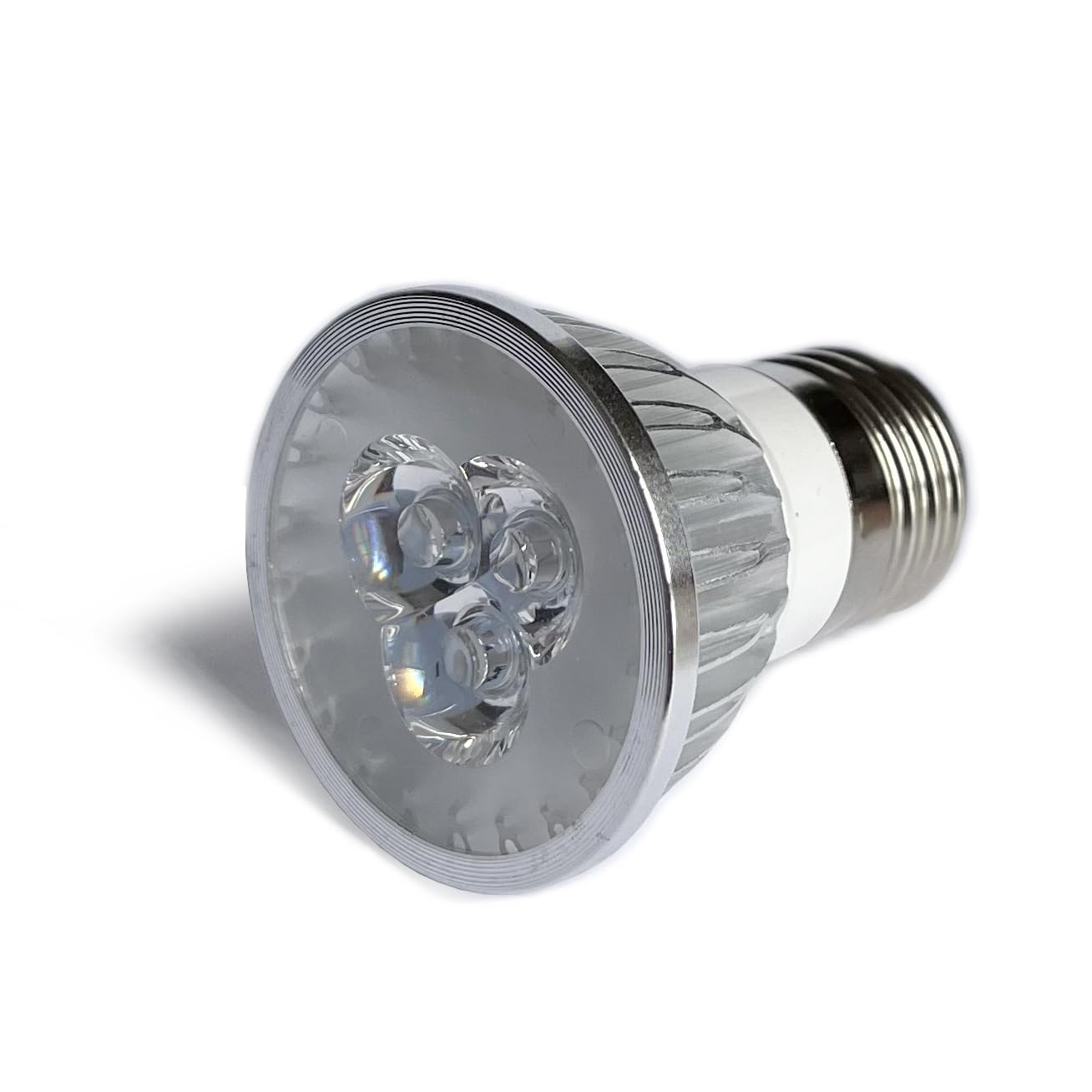 940nm IR Illuminator Bulb - E26/E27 Infrared Spotlight with 9W (3x3W LED) for Enhanced Night Vision | 45° Beam Angle for CCTV & Security Cameras | Perfect for Home Surveillance, Backyard Monitoring & Nighttime Security (940nm Wavelength)