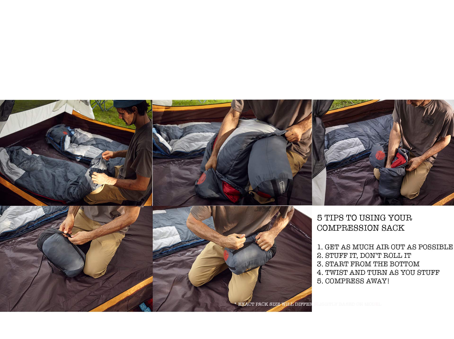 OmniCore Designs Multi Down Mummy Sleeping Bag -10°F to 30°F for Camping & Hiking | Lightweight Compressible with Storage Sack | Blue, Red & Yellow Options