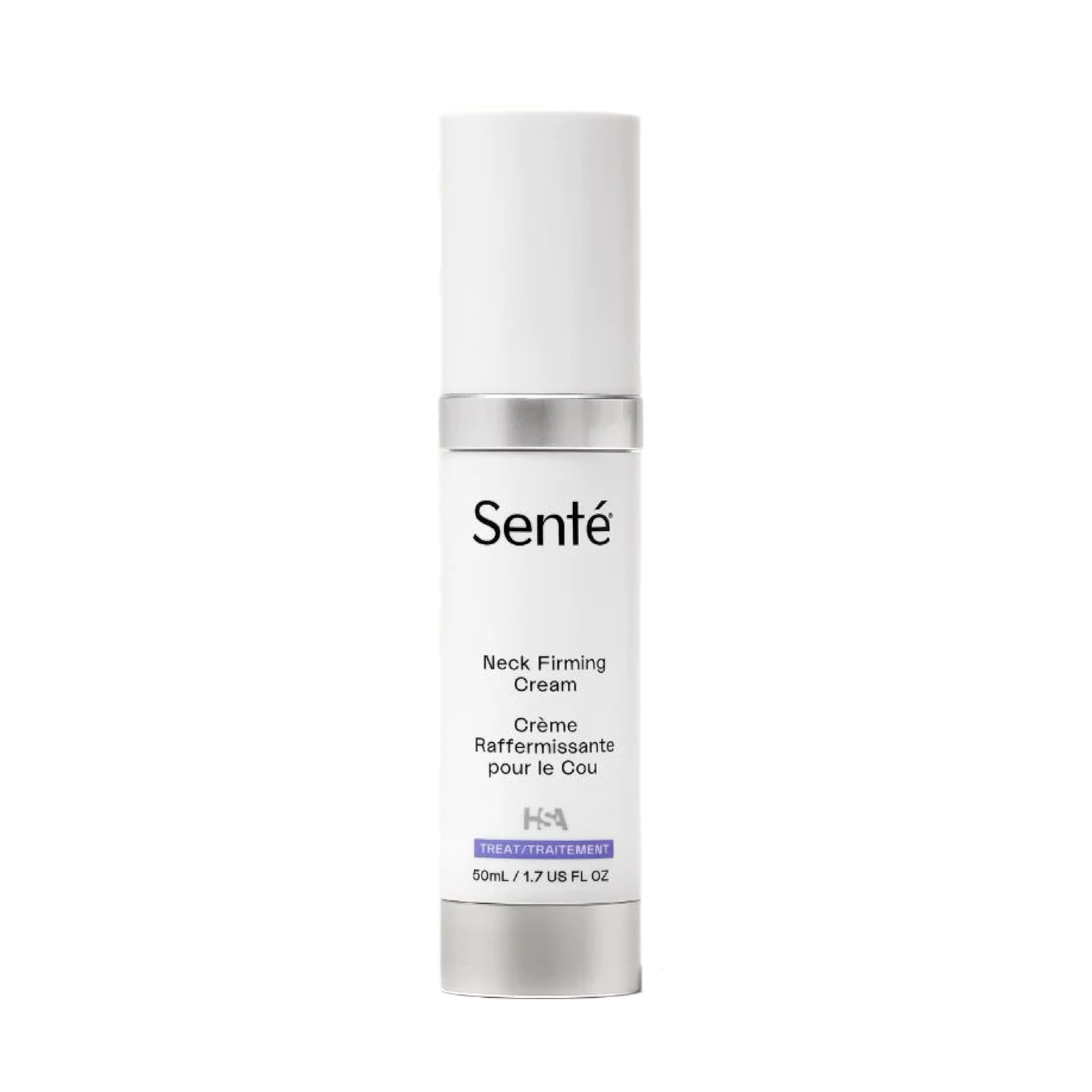 Sente Neck Firming Cream - Anti-Aging Neck Cream with HSA, Caffeine & Vitamin C for Wrinkle Reduction & Skin Tightening - 1.7 Oz - Perfect for Daily Skincare Routine & Nighttime Use