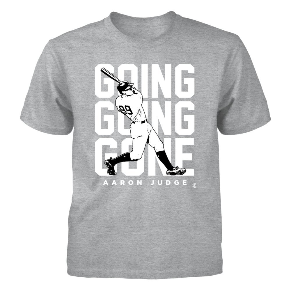 FanPrint Aaron Judge T-Shirt - New York Yankees Baseball Jersey - Officially Licensed MLB Apparel for Men - Perfect for Game Day & Baseball Fans