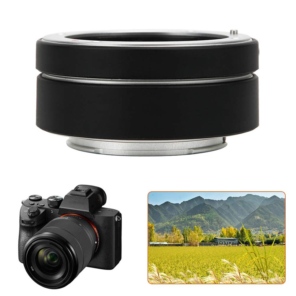 Shanrya Macro Extension Tube for Sony E Mount Cameras - Auto Focus Macro Lens Adapter for Close-Up Photography | Perfect for Nature, Product & Macro Photography