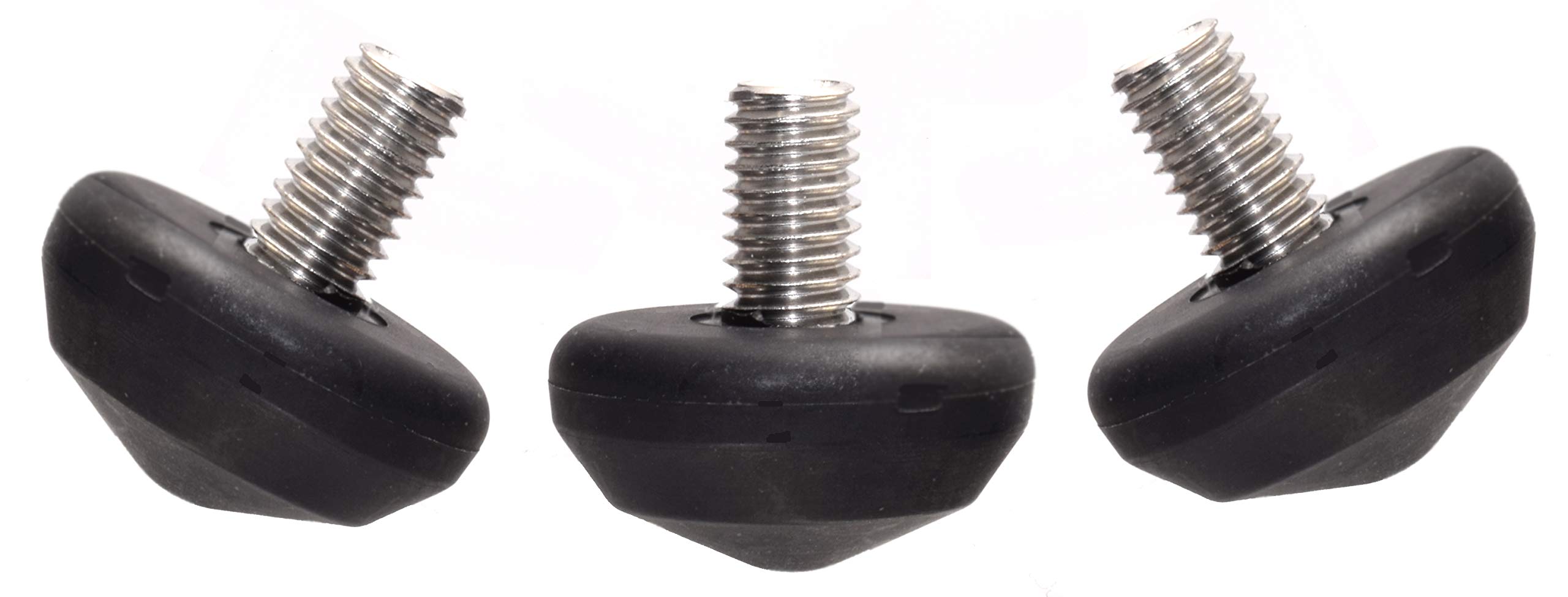 Leofoto LS-25 Set of 3 Universal 33mm Rubber Tripod Feet with 3/8