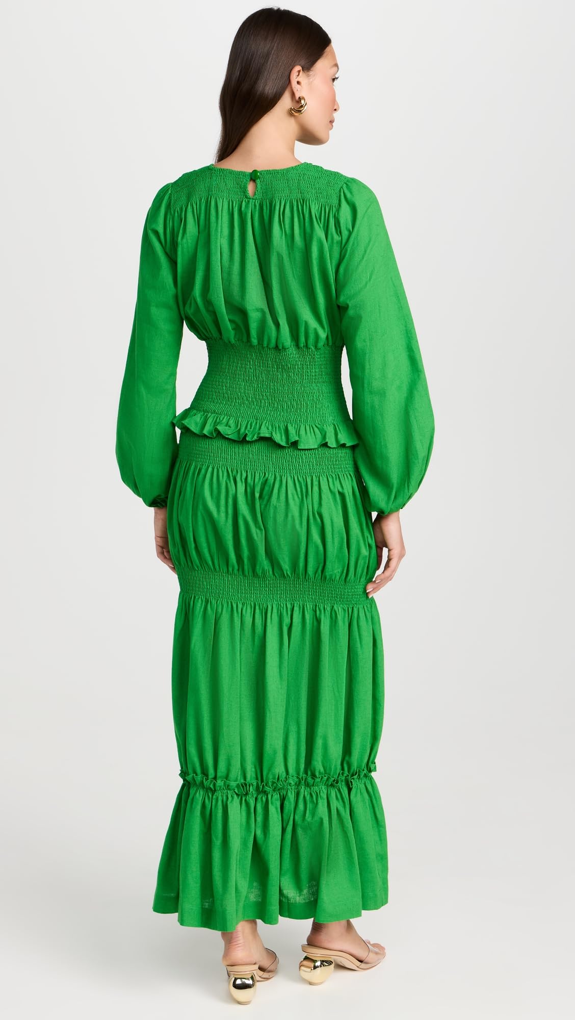 Orire Women's Gale Dress - Elegant Flowy Midi Dress for Casual & Party Wear | Perfect for Summer, Beach, and Special Occasions