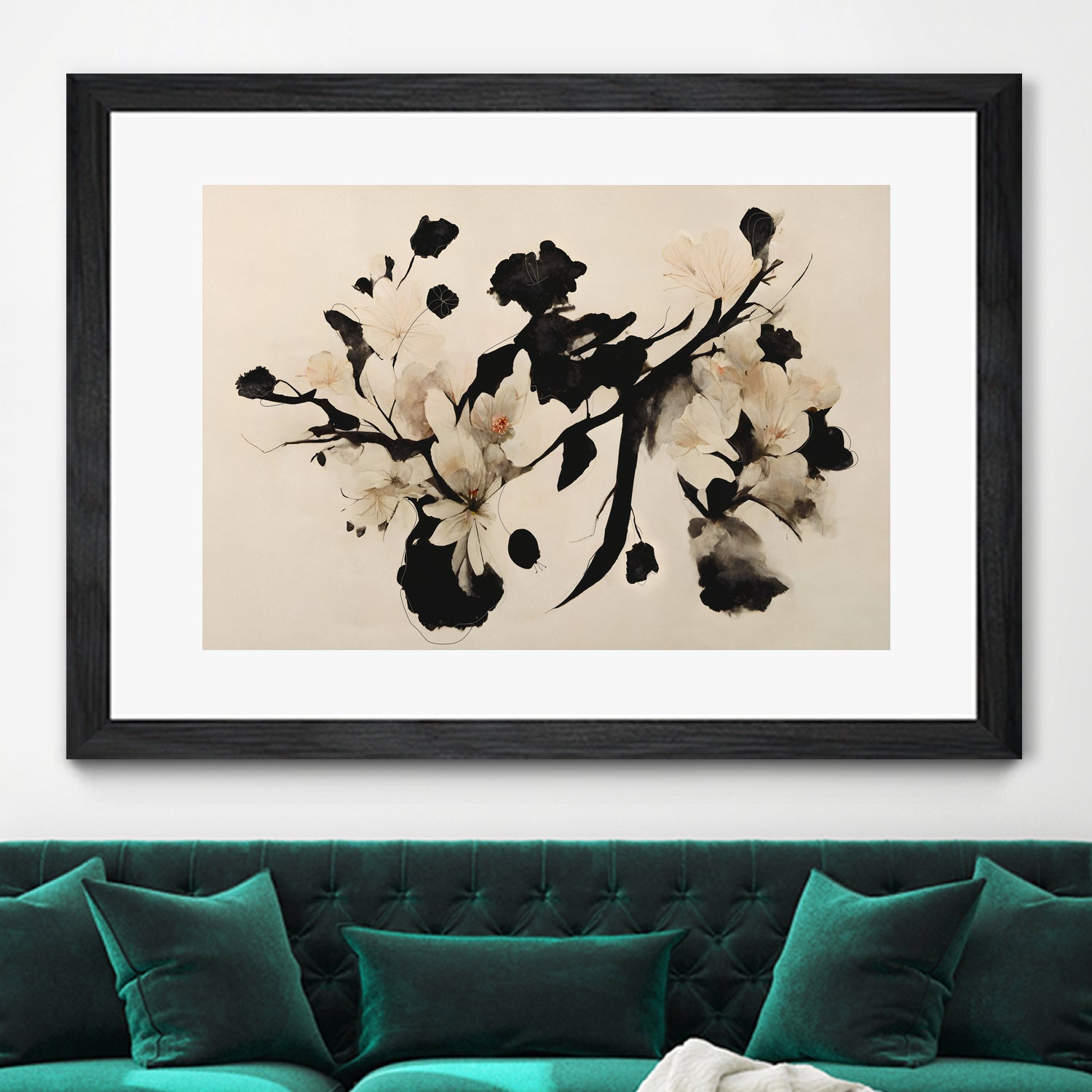 Artificial Cherry Blossom Branches for Home Decor - 12 Pack Faux Sakura Flower Stems for Wedding Centerpieces, Spring Party Decorations, DIY Floral Arrangements