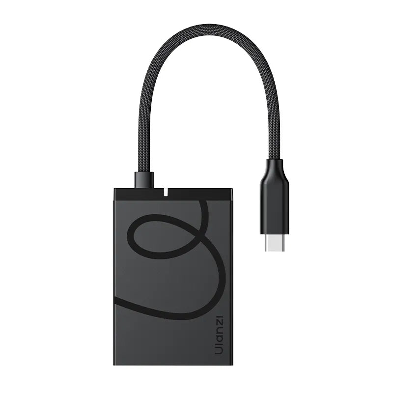 Ulanzi H1 4-in-1 USB C Hub with HDMI, USB 3.0, SD/TF Card Reader - Perfect for MacBook Pro, iPad Pro & Laptop Connectivity