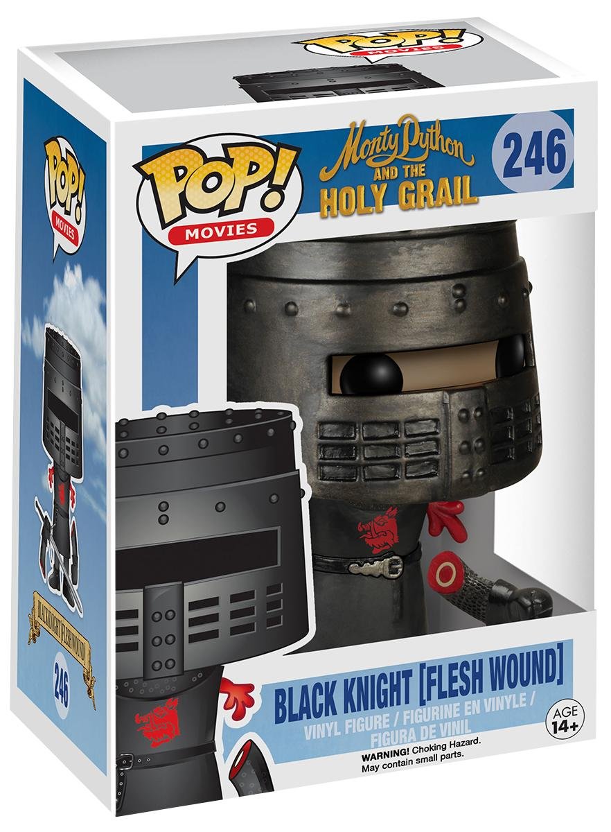 Funko Pop! Exclusive Black Knight - Monty Python and the Holy Grail Collectible Figure | Perfect for Movie Fans & Pop Culture Collectors