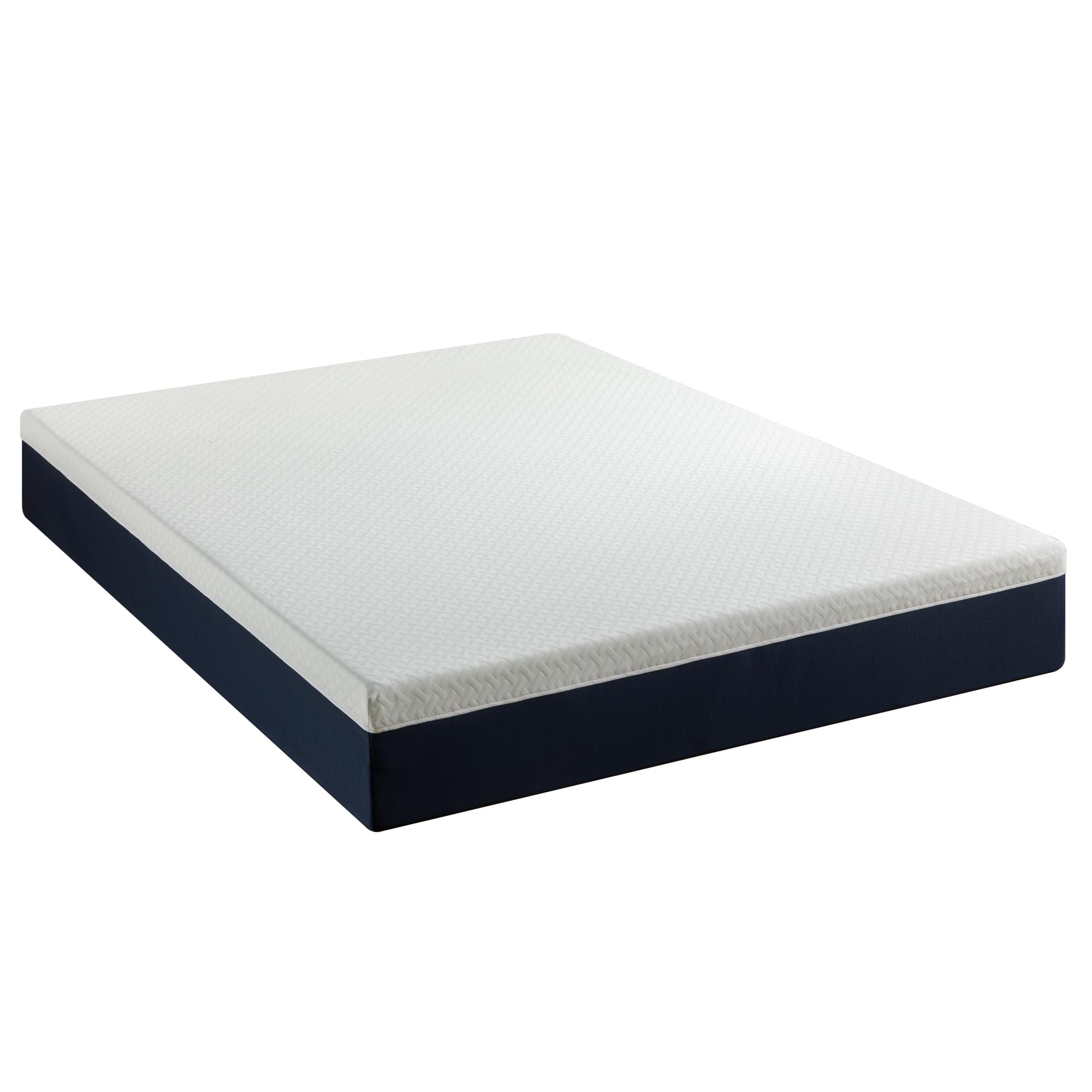 ZINUS 10 Inch Cooling Comfort Hybrid Mattress - Queen Size, Fiberglass Free, Medium Firm Support with Motion Isolation | CertiPUR-US Certified Foams & OEKO-TEX Fabric | Bed in a Box for Cool Sleep & Pressure Relief | Perfect for Master Bedrooms, Guest Rooms & Apartments