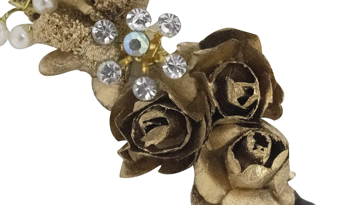Elegant Golden Hair Bun Pins for Women & Girls - AASA Hair Accessories for Updos, Weddings & Special Occasions