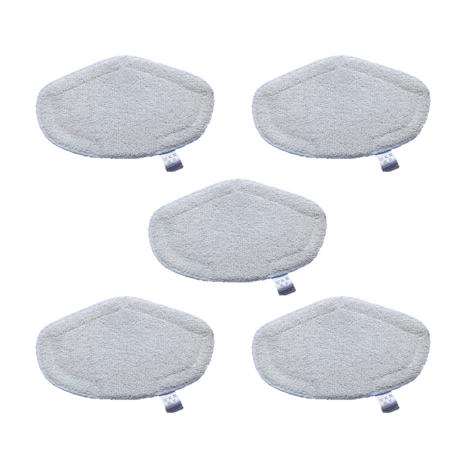 **LANGshaw 5-Pack Microfiber Steam Mop Pads - Compatible with Polti Vaporetto Series - High-Quality Washable Cloths for Deep Cleaning Floors & Carpets - Perfect for Home, Kitchen & Pet Hair Removal**