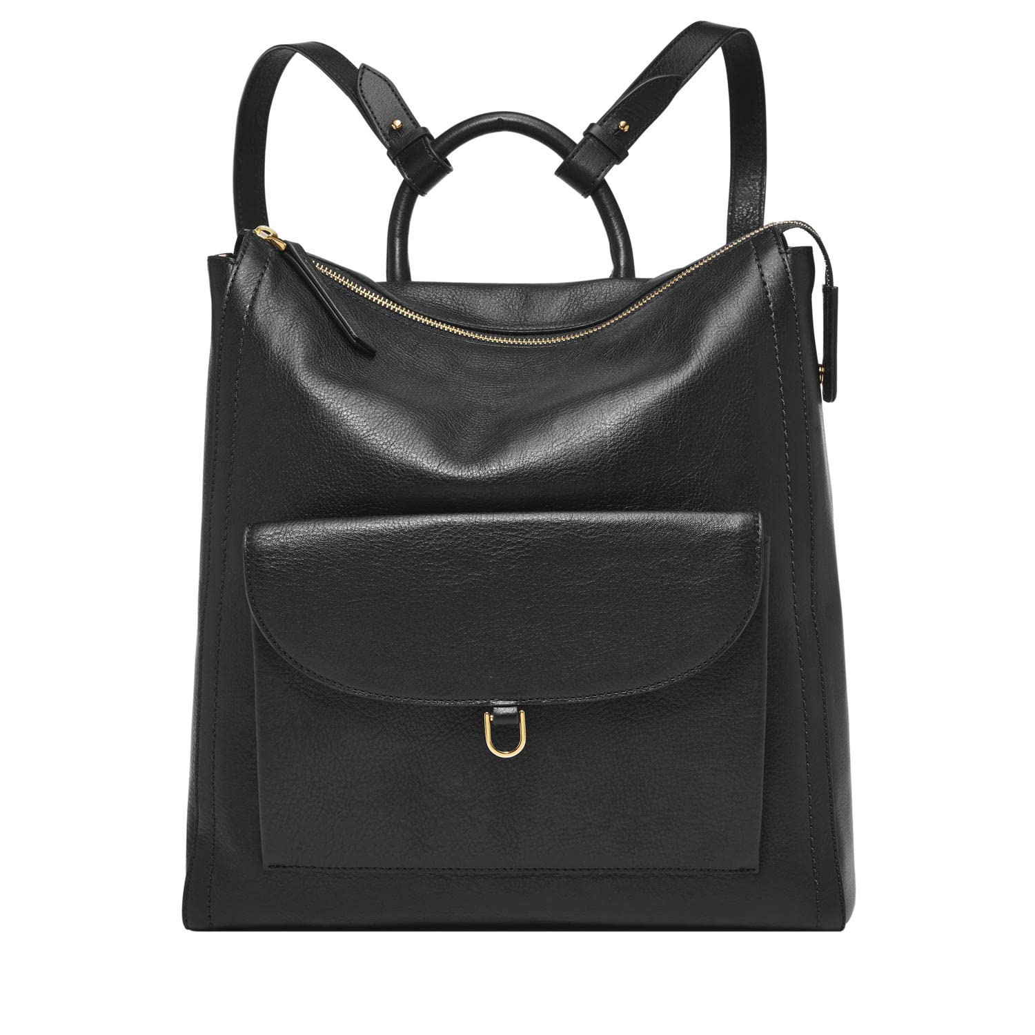 Fossil Women's Parker Genuine Leather Convertible Backpack Purse - Stylish Crossbody Handbag & Shoulder Bag for Work, Travel & Everyday Use
