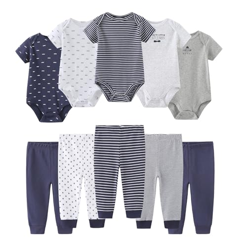 Bowtie Navy Blue Set 10 Pieces
