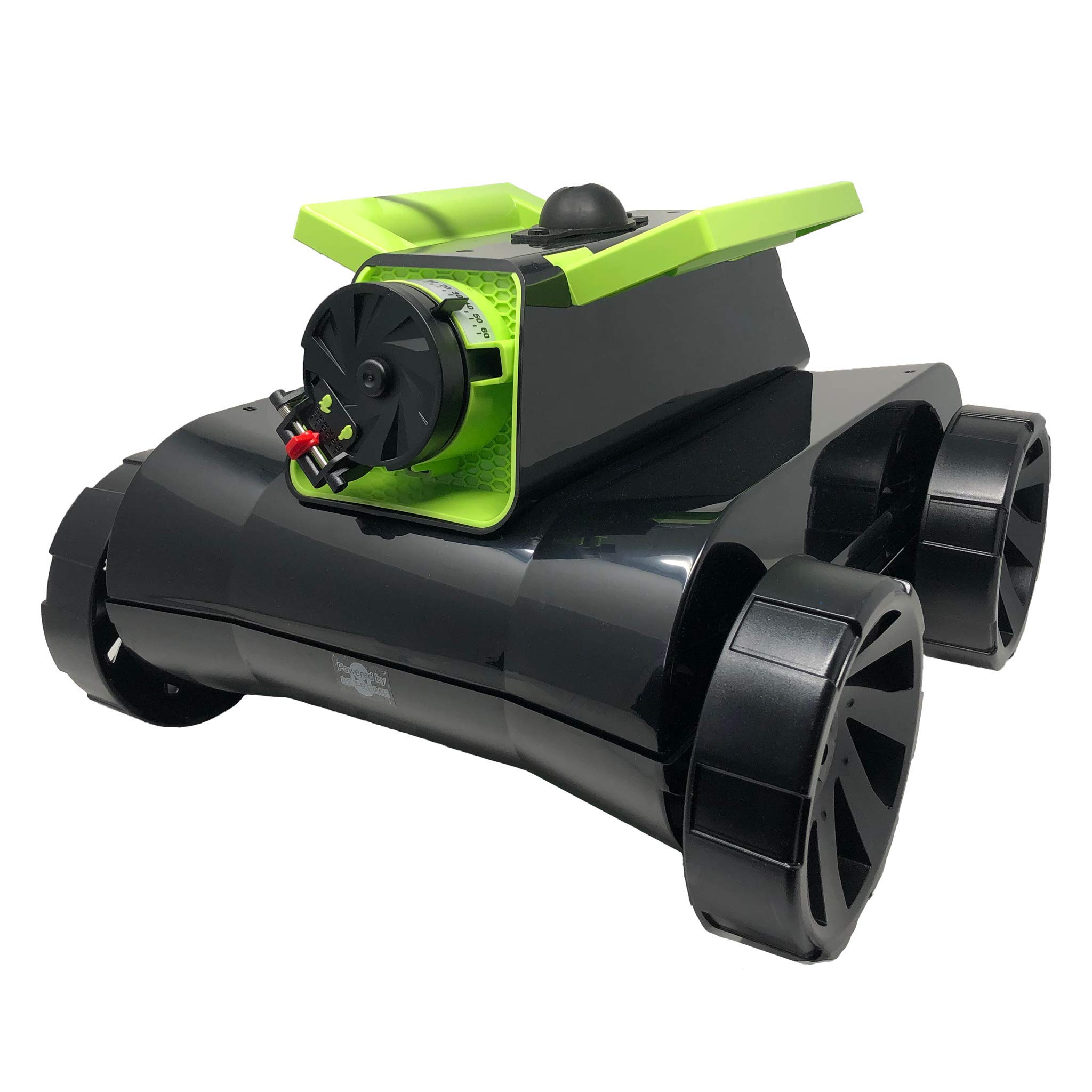 Green Mamba Automatic Above Ground Pool Cleaner - Robotic Pool Vacuum for Inground & Above Ground Pools - Ideal for Leaves, Dirt & Debris Removal - Perfect for Backyard, Residential & Vacation Home Pools