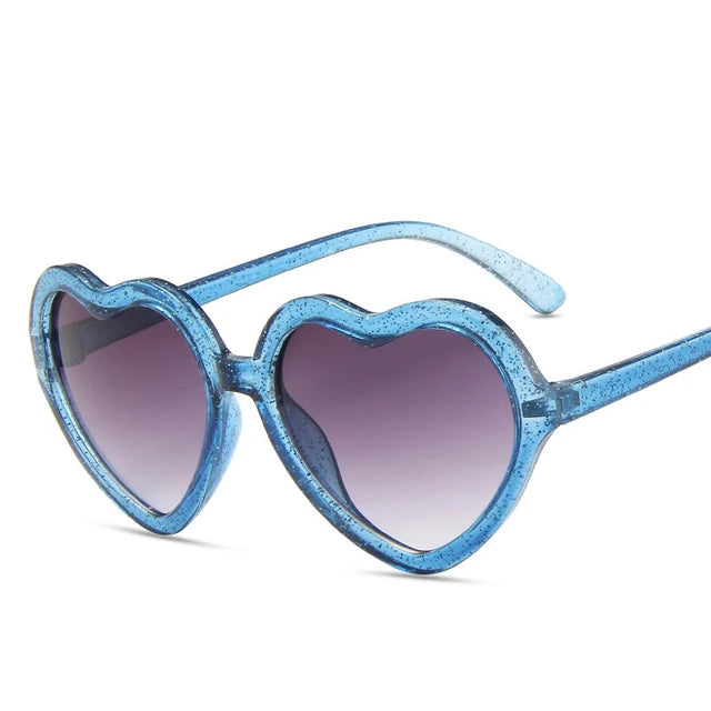 Kids Heart Shaped Sunglasses Party Pack - 10 Adorable UV Protection Sunglasses for Birthday Parties, Pool Parties & Summer Fun