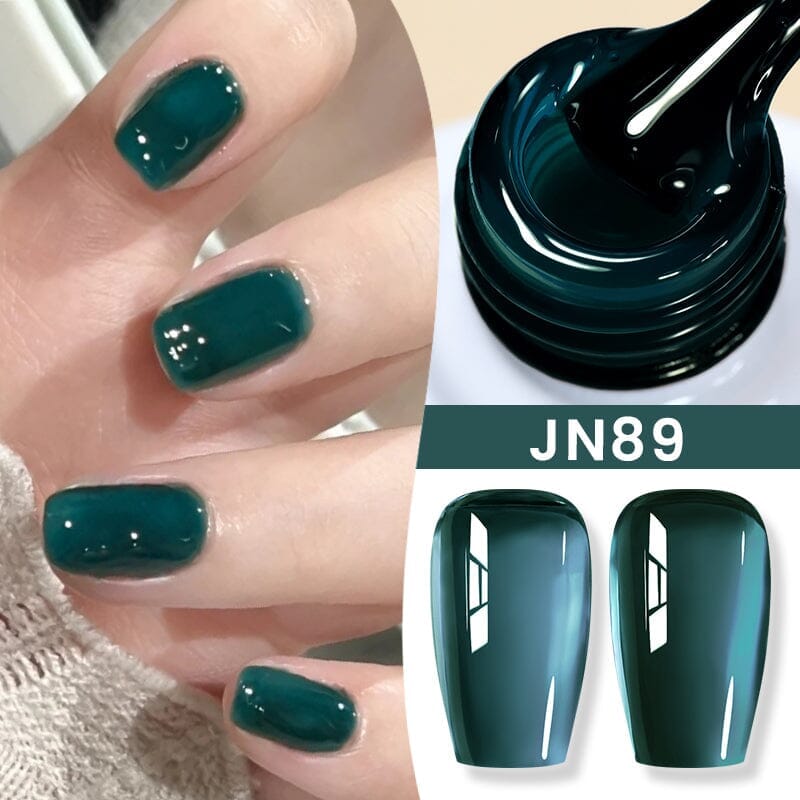 Nude Jelly Gel - 10ml Transparent Nail Polish for Natural & Glossy Manicure - Perfect for Everyday Wear & Special Occasions