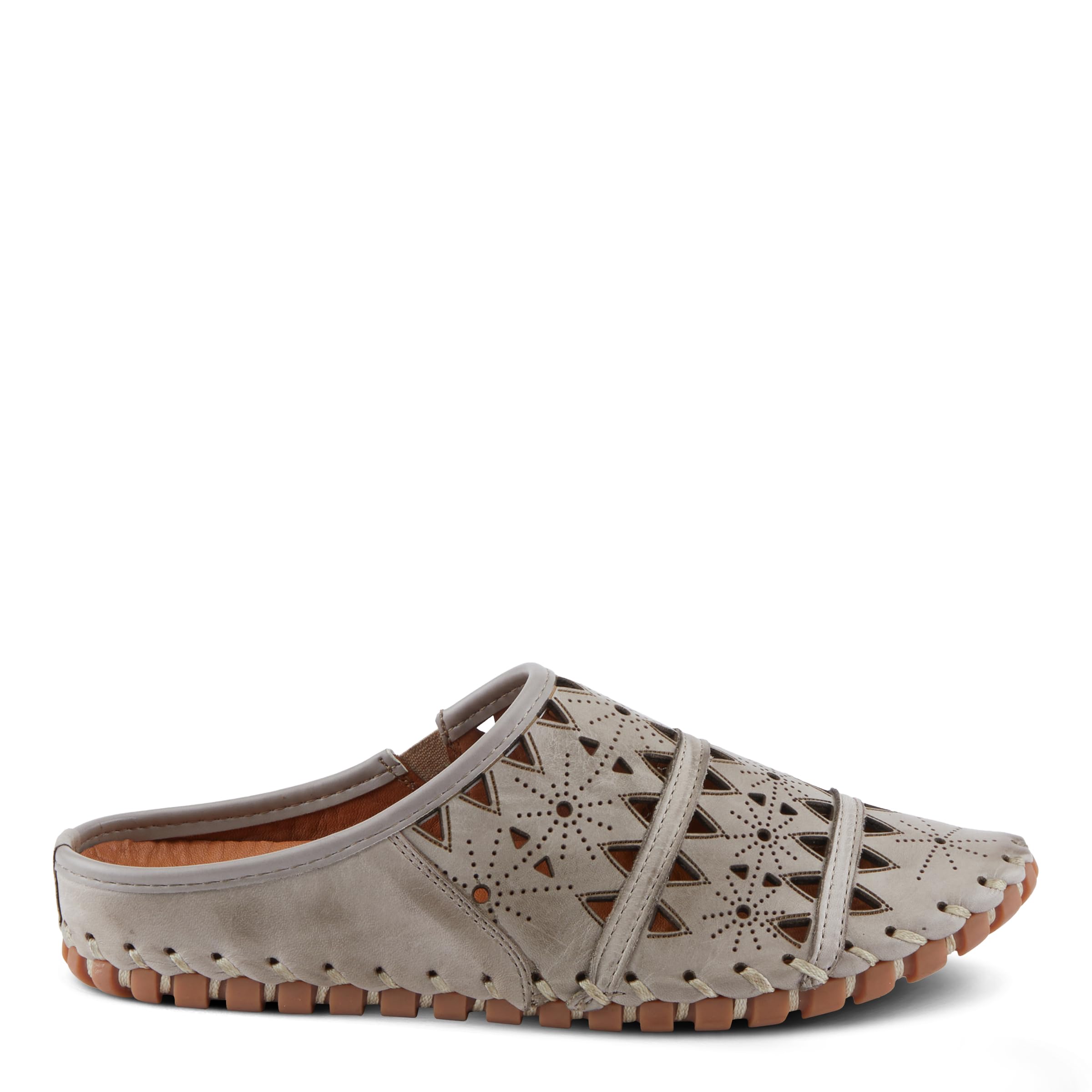 Spring Step Fusalide Women's Slip-On Clogs - Comfortable Leather Shoes with Non-Slip Rubber Outsole | Perfect for Nurses, Teachers & Casual Wear