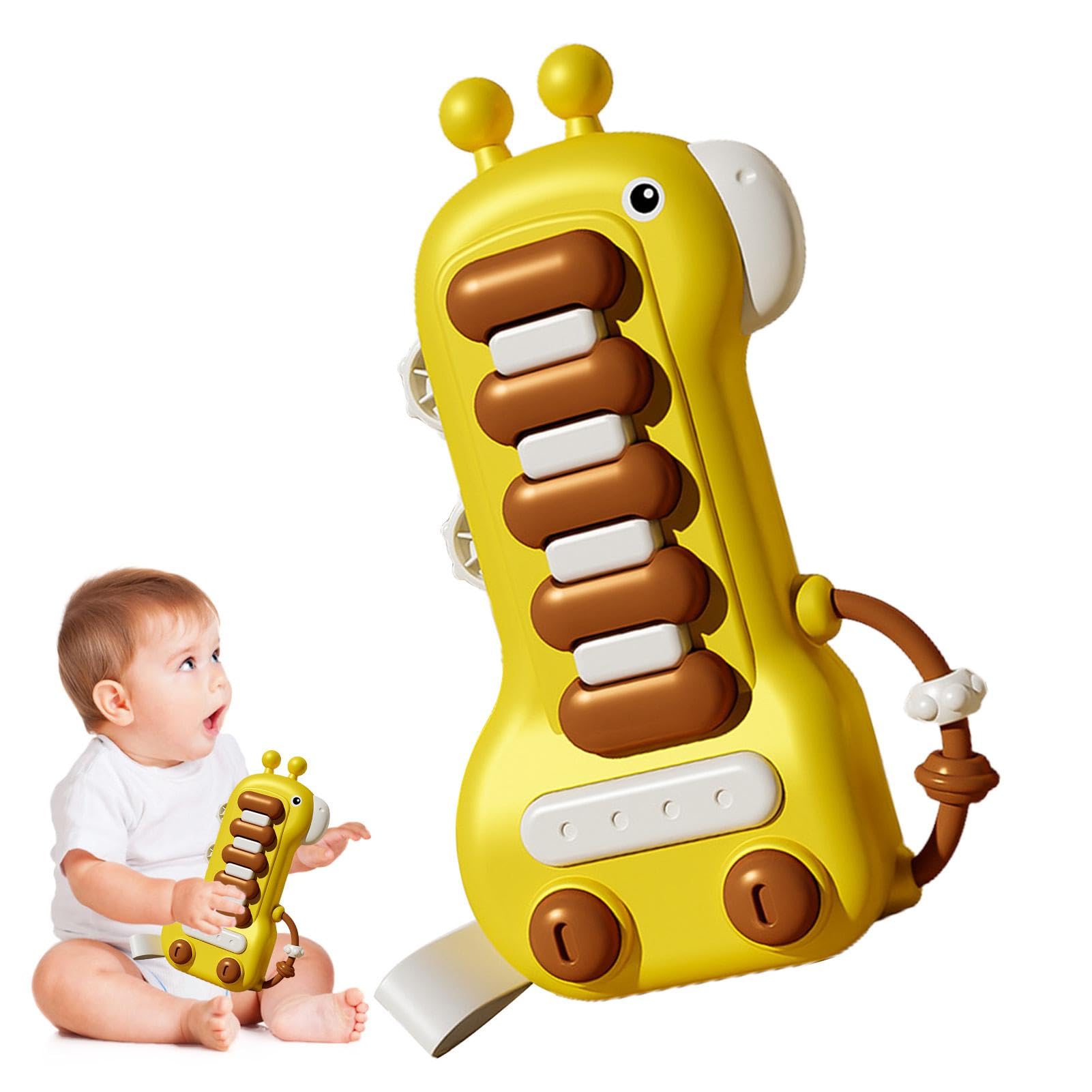 **Deer-Shaped Finger Piano Toy for Kids Ages 3+ | Educational Musical Instrument for Toddlers | Sensory Learning & Early Childhood Development | Perfect for Playtime, Gifts & Music Exploration**