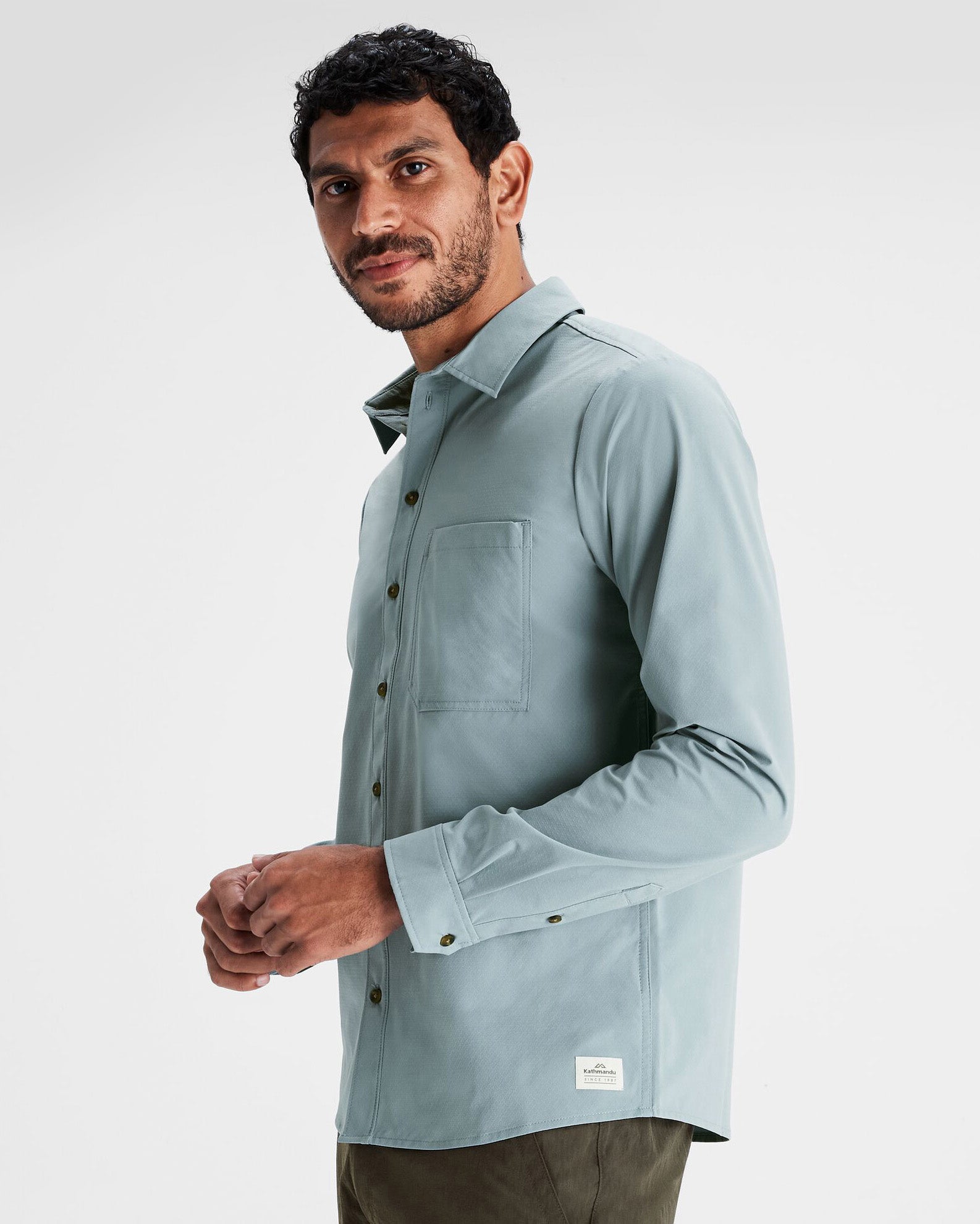 Men's Corsair Long Sleeve Vapor Shirt - Moisture Wicking Performance Top for Hiking, Gym & Outdoor Activities