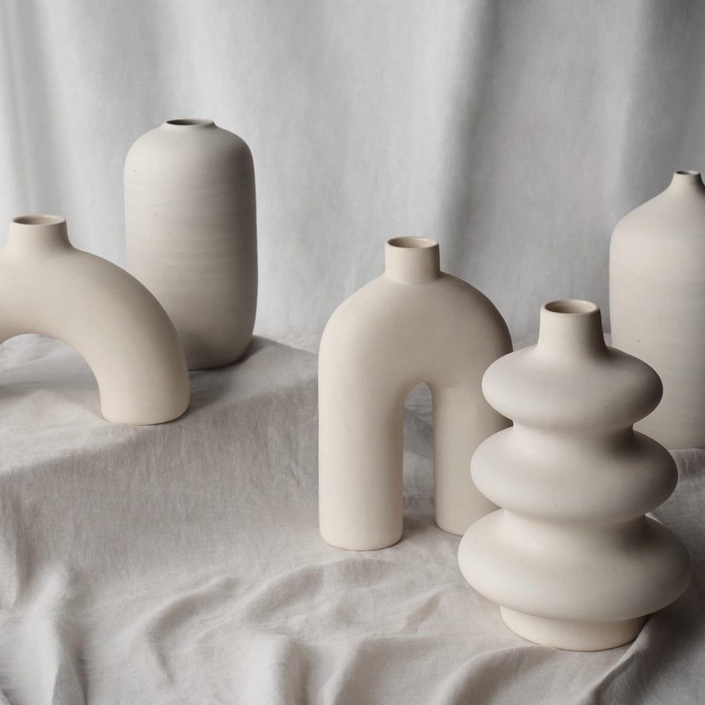 Binita Vase - Elegant Handcrafted Ceramic Flower Vase for Home Decor, Wedding Centerpiece & Gift Idea | Perfect for Living Room, Dining Table & Office Desk Decorations