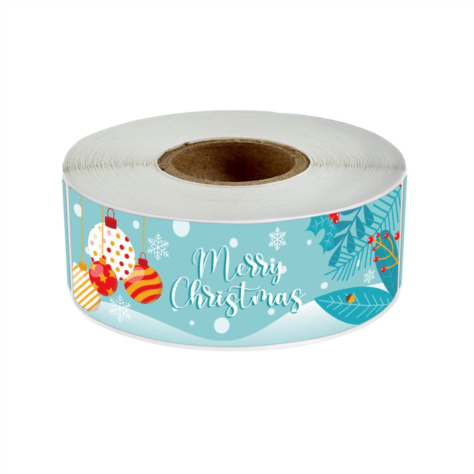 2024 Merry Christmas Stickers - 3 Rolls (120pcs Each) for Holiday Gift Wrapping, Thank You Cards & Party Decorations | Festive New Year Sealing Stickers | MIAOMSI QY1443-120pcs