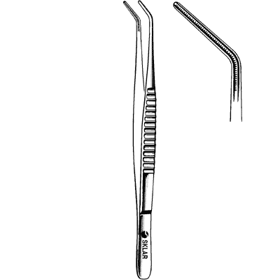 DeBakey Atraumatic Tissue Forceps 12