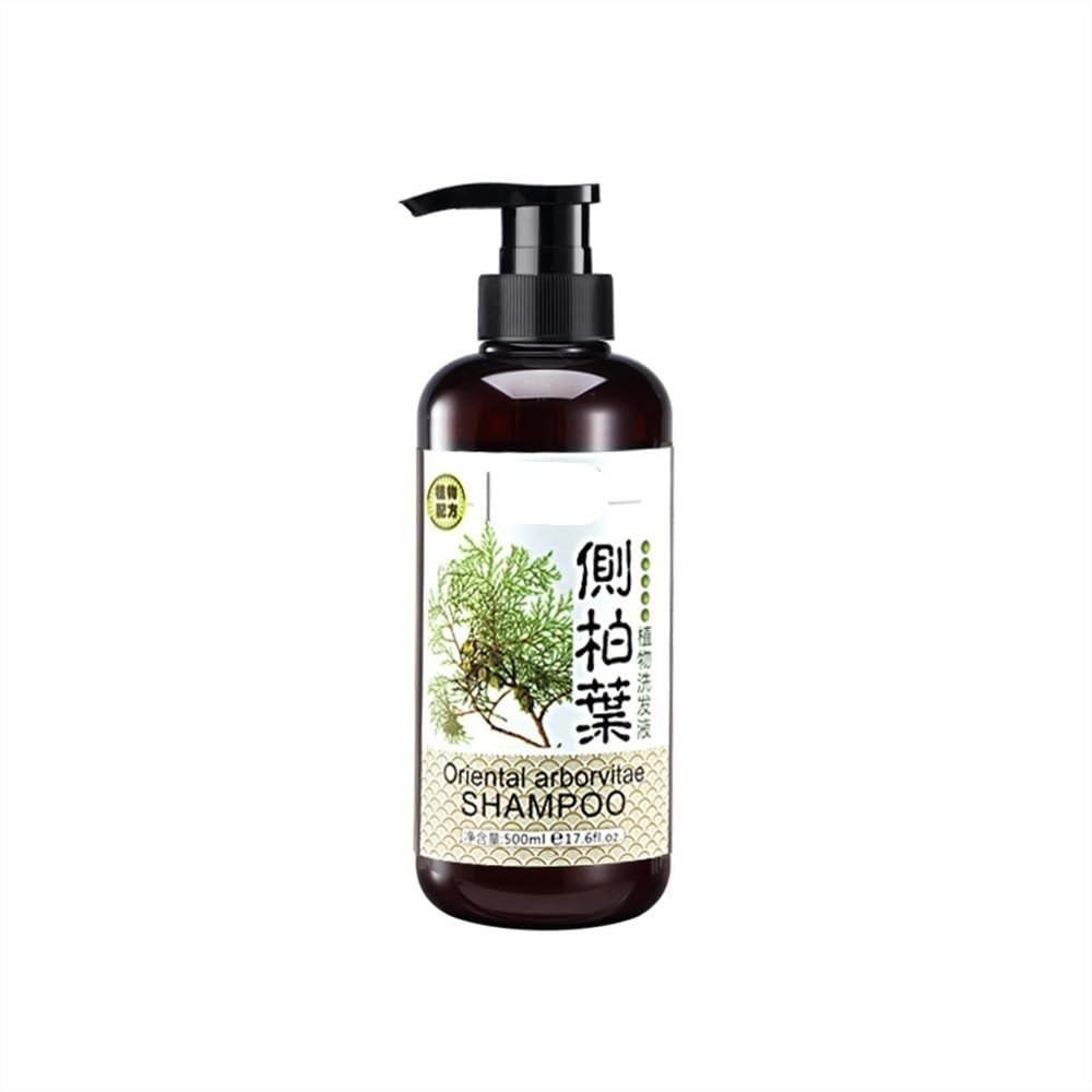 Oriental Arborvitae Shampoo for Hair Growth Control - 500ml Natural Plant-Based Hair Care with Nourishing Formula for Stronger, Healthier Hair - Ideal for Daily Use & Scalp Care (1 Count Pack)