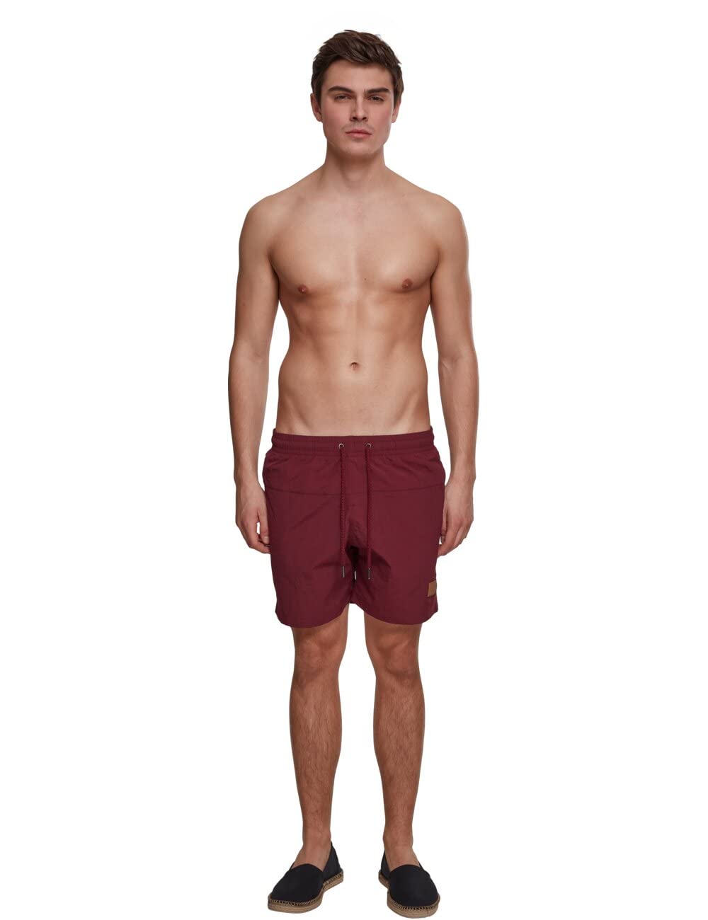 **Men's Quick-Dry Swim Shorts with UPF 50+ Sun Protection - Comfortable Beach & Pool Swimwear for Swimming, Surfing & Water Sports**