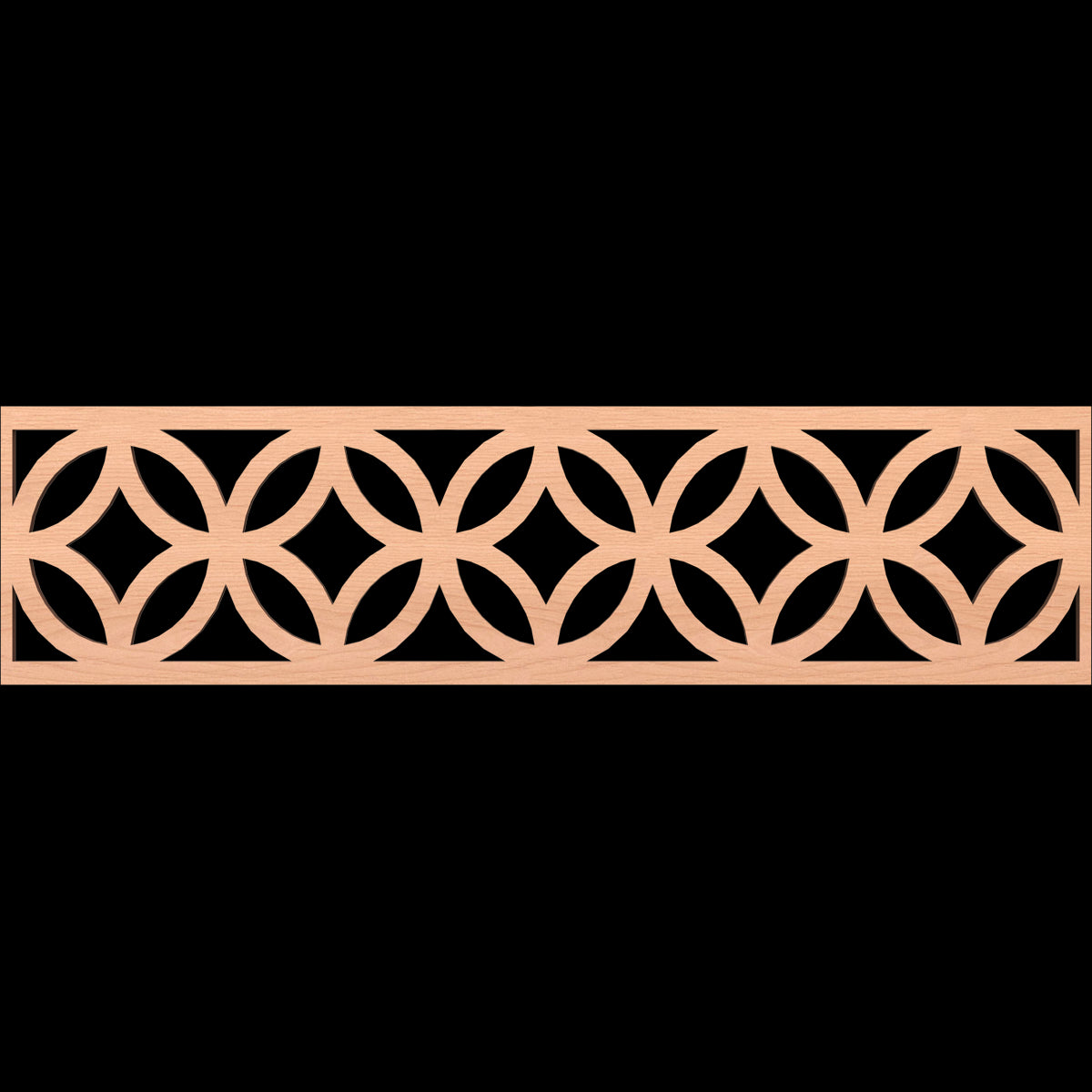 Crosby Fretwork Moulding - Decorative Wood Trim for Home & Furniture DIY Projects - Perfect for Cabinets, Doors, and Wall Accents