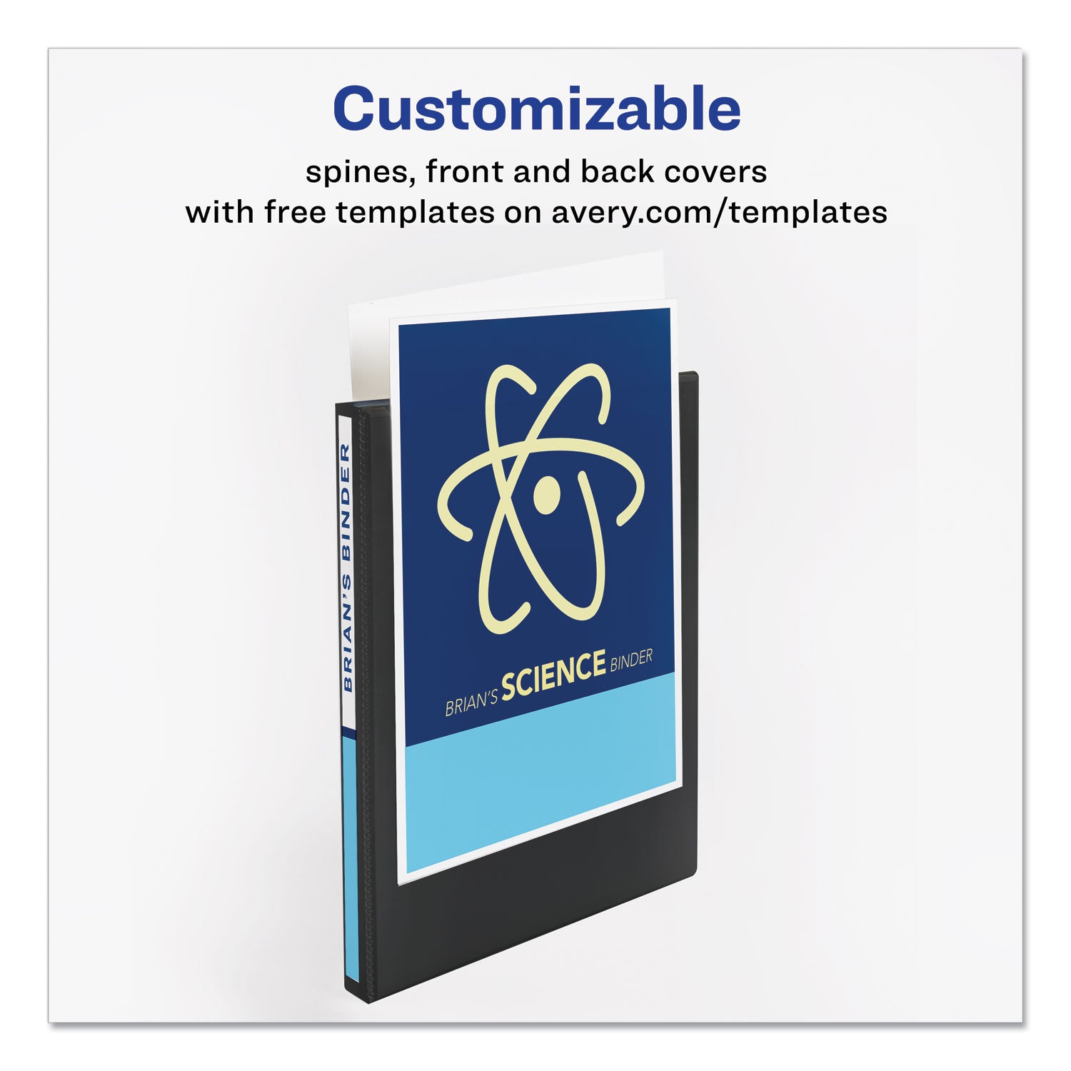 Avery® Durable 3-Ring Binder with Durahinge™ Technology, 0.5