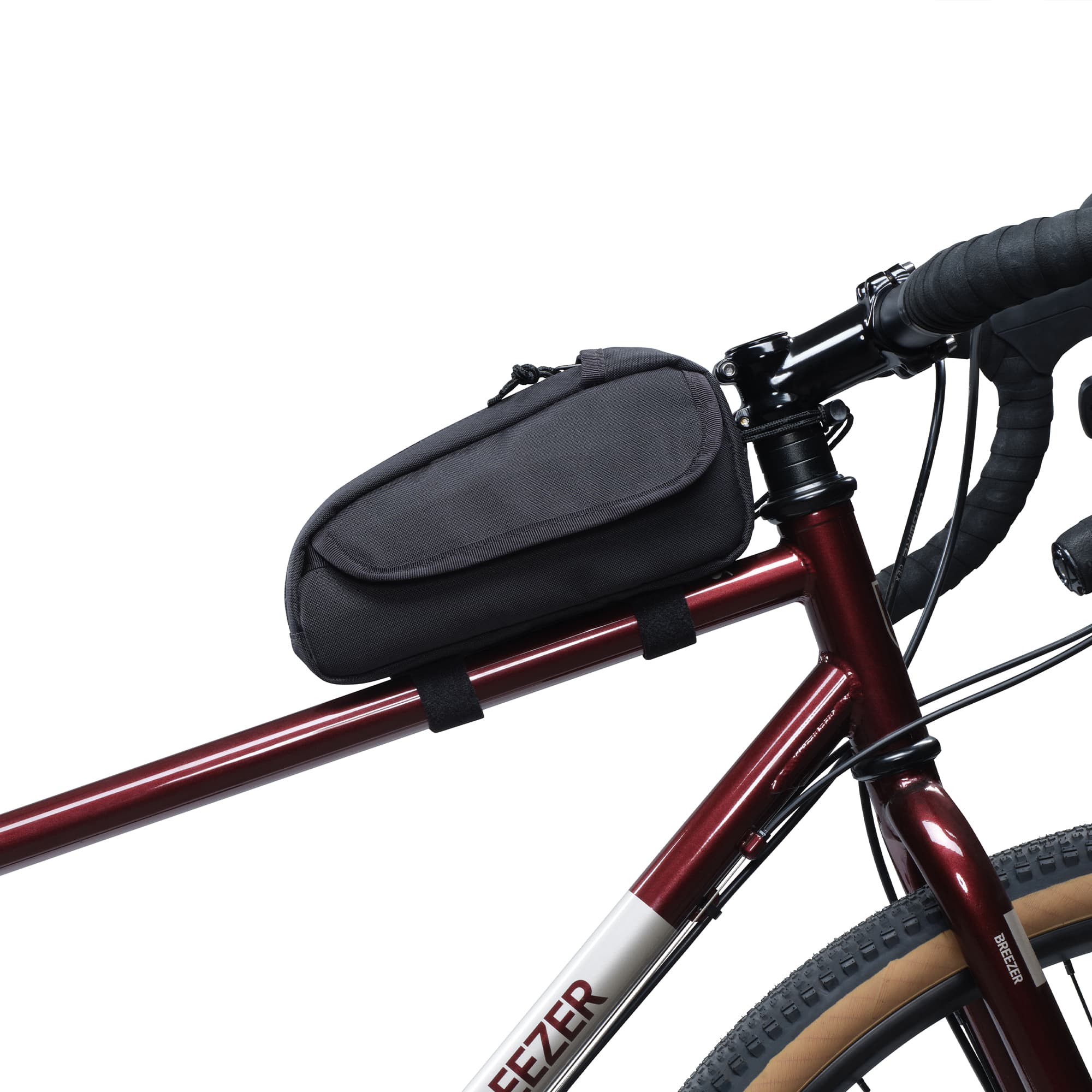Holman Bike Top Tube Bag - Waterproof Cycling Storage for Phone, Keys & Essentials - Perfect for Mountain Biking & Commuting