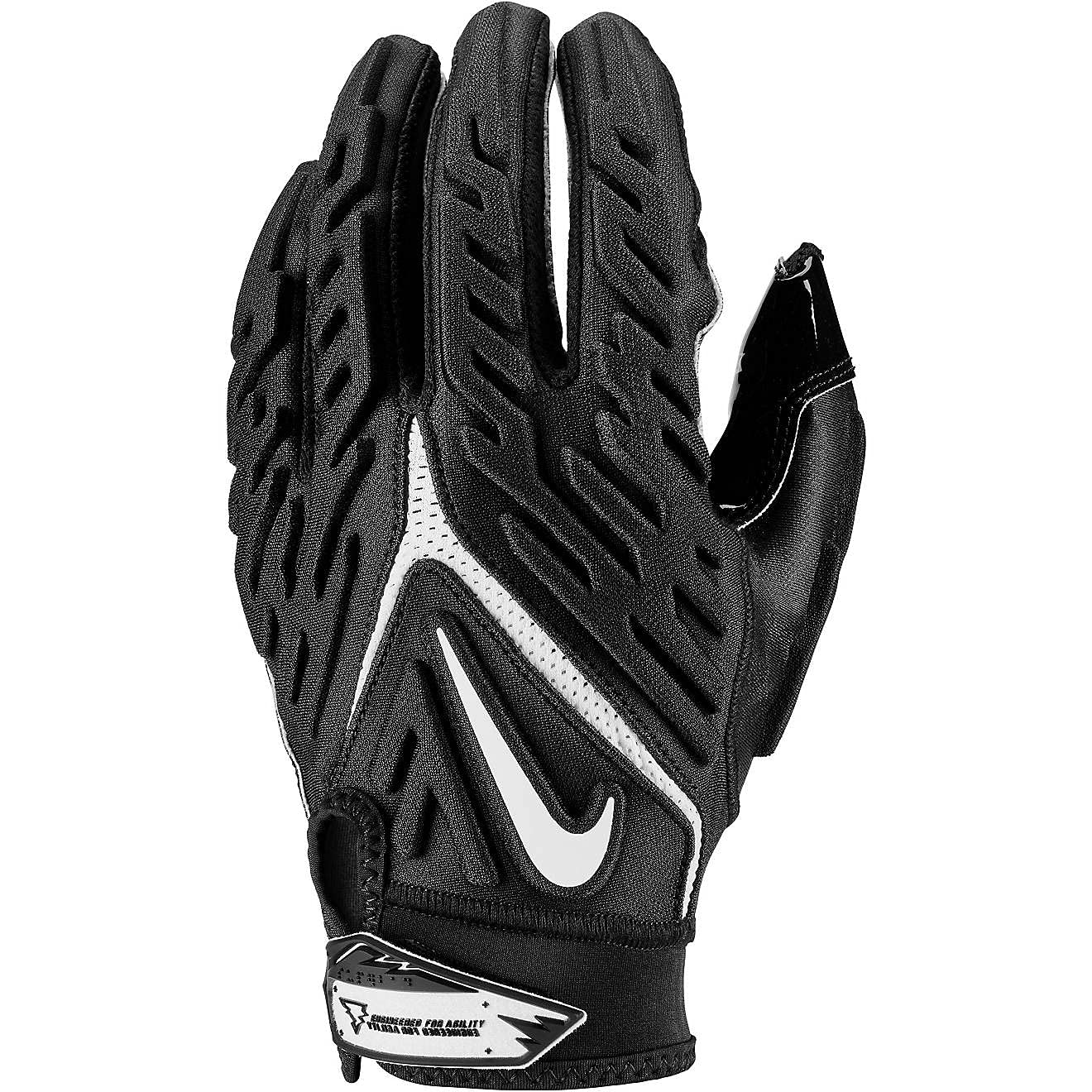 Nike Superbad 6.0 Football Gloves - Wide Receiver & Lineman Grip - Touchdown Performance for Training & Games - Ideal for High School, College & Pro Football Players
