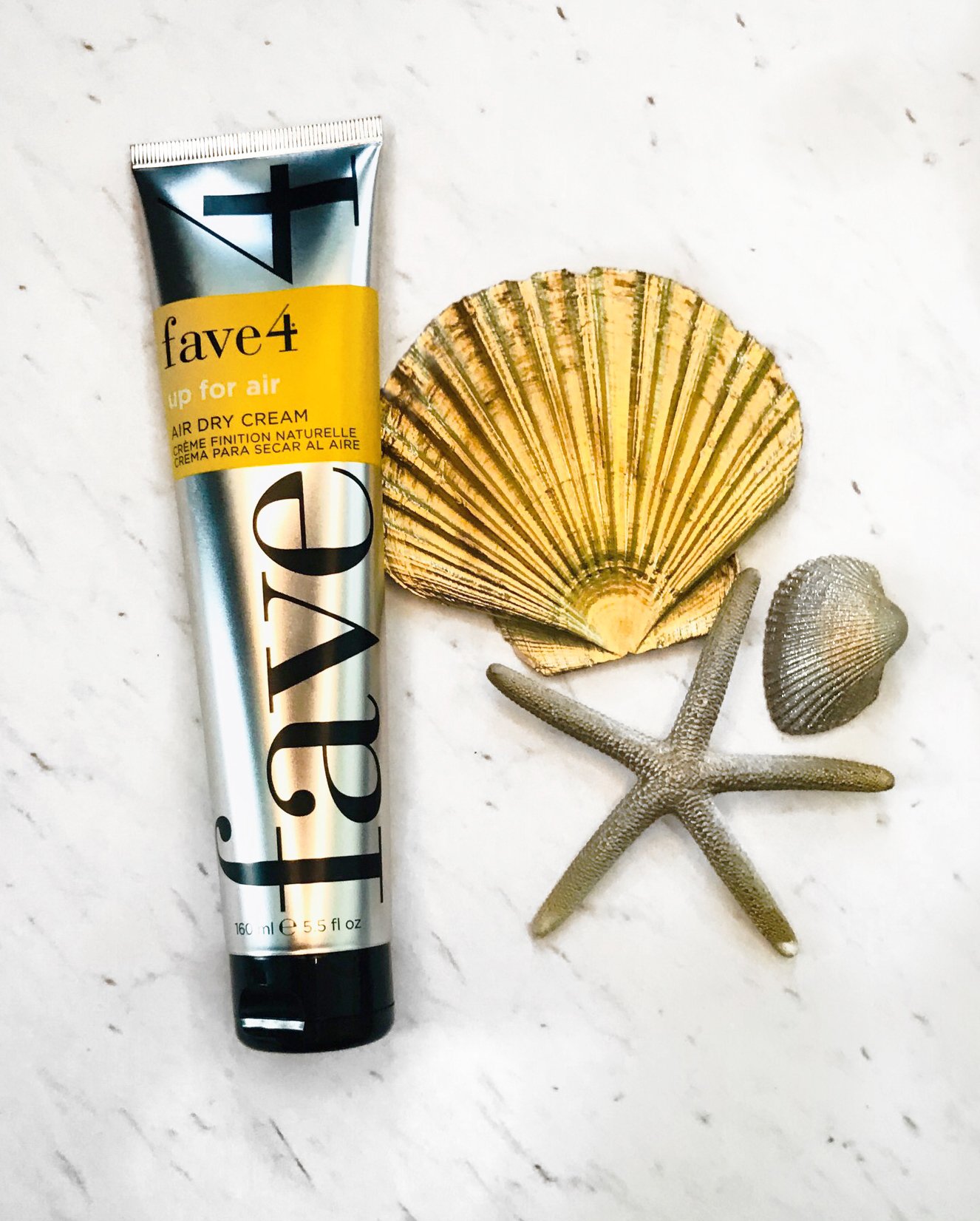 Fave4 Hair Up for Air Styling Cream - 5.5 fl oz Heat-Free Air Dry Cream for Smooth, Natural Waves & Frizz Control | Perfect for Beachy Looks, Everyday Styling & No-Heat Hair Care Routines