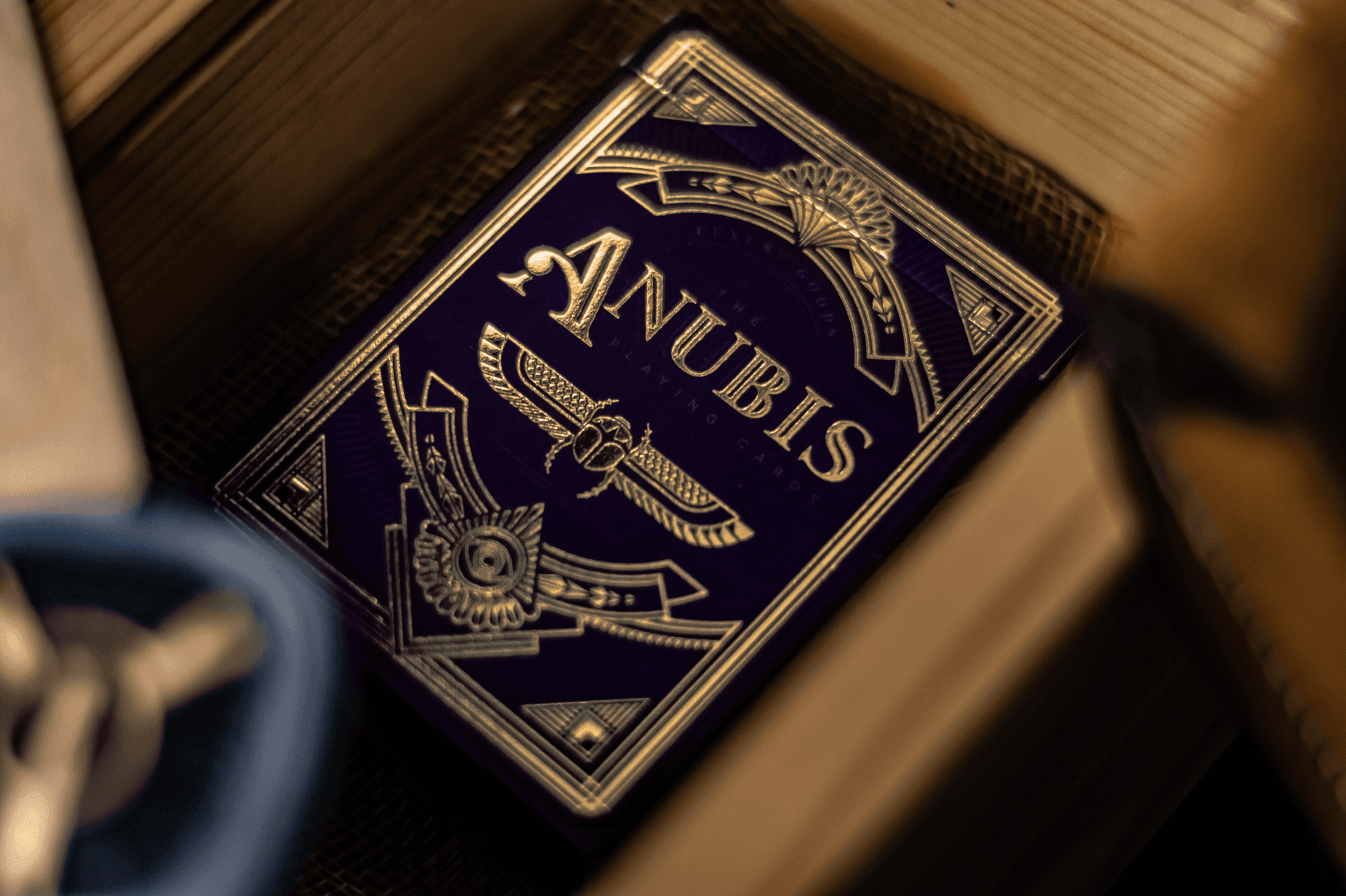 Anubis Playing Cards by Steve Minty - Premium Egyptian-Themed Deck for Cardistry, Magic & Collectors | Perfect for Poker, Blackjack & Game Nights