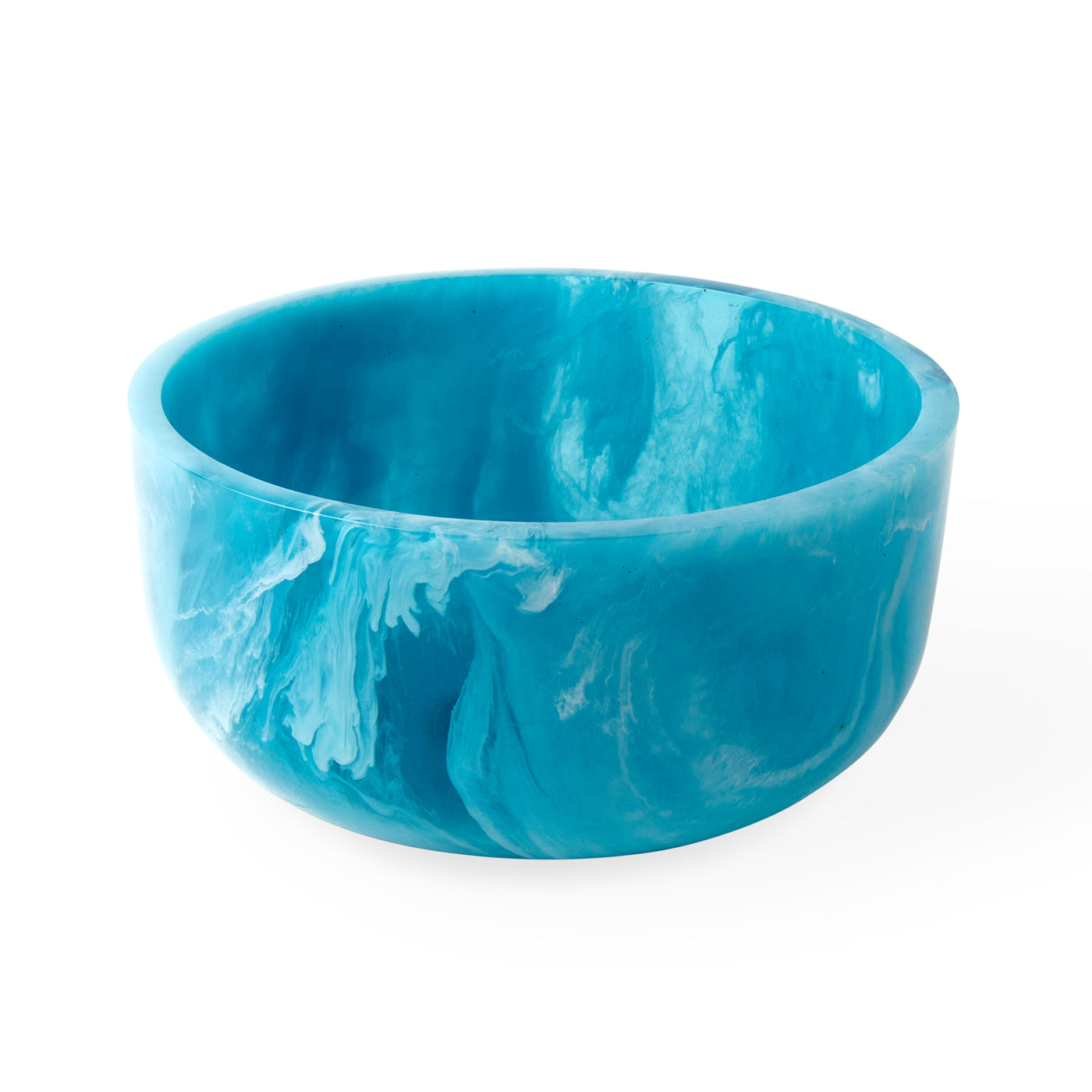Mustique Blue Salad Bowl 30853 - Perfect for Fresh Salads, Entertaining & Kitchen Decor