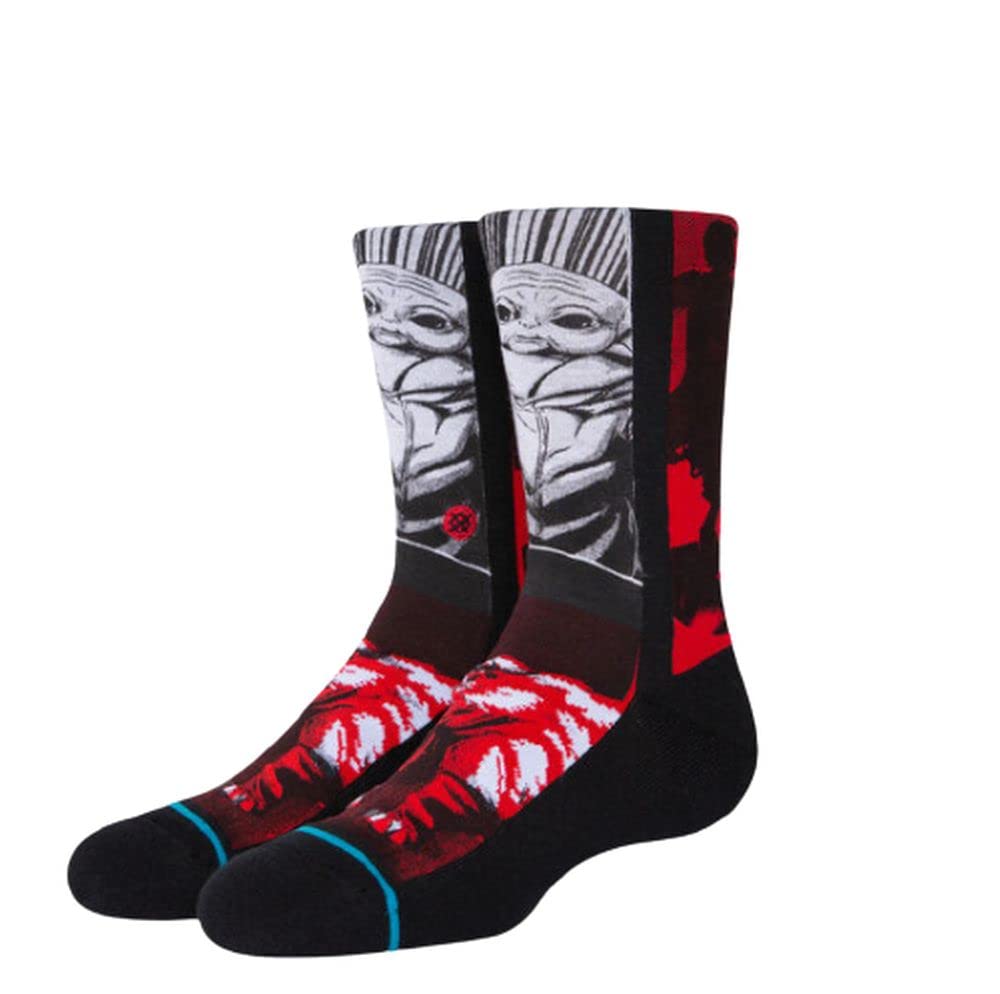 Stance Kids Manga Mudhorn Crew Socks - Anime Inspired Cotton Socks for Boys & Girls - Fun Cartoon Character Socks for School, Sports & Daily Wear