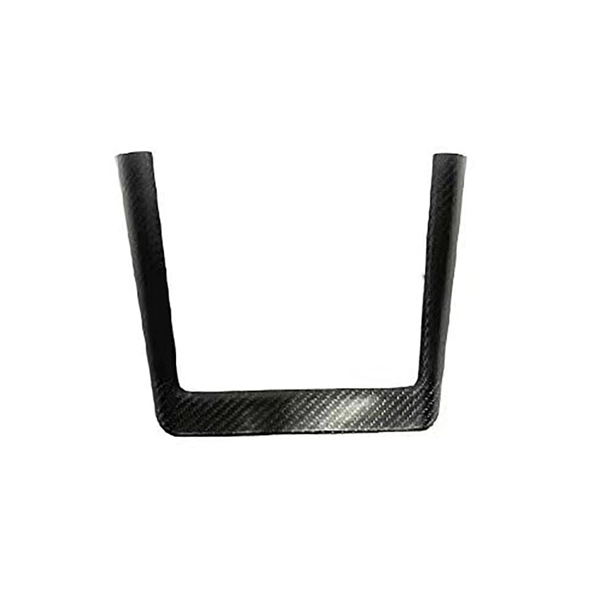 Premium Carbon Fiber Wireless Charging Pad Frame Overlay for Tesla Model 3 Highland 2024+ | Fast Qi Charging | Interior Upgrade | Perfect for Road Trips & Daily Commutes