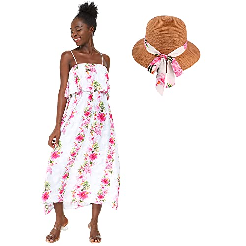 Hibiscus Red + Hat