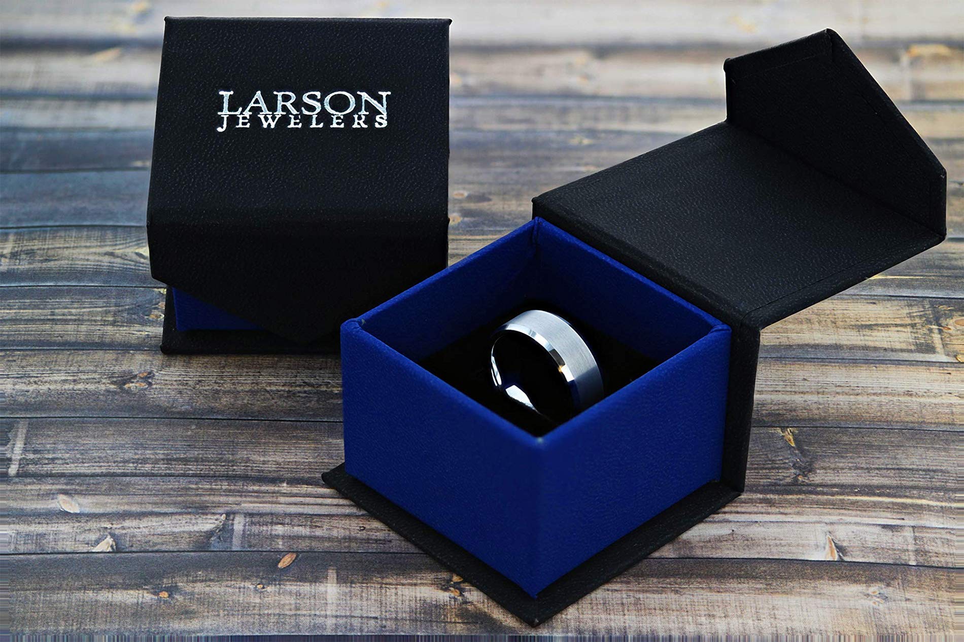 Premium Tungsten Carbide Wedding Ring for Men - 10mm Comfort Fit Band with Custom Engraving | Hypoallergenic & Scratch Resistant | Perfect for Engagements, Weddings & Anniversary Gifts