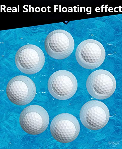 Eliteshine Floating Golf Balls - 12 Pack Unsinkable Practice Golf Balls for Water Training, Driving Range & Backyard Practice | Perfect for Pool, Lake & Ocean Use