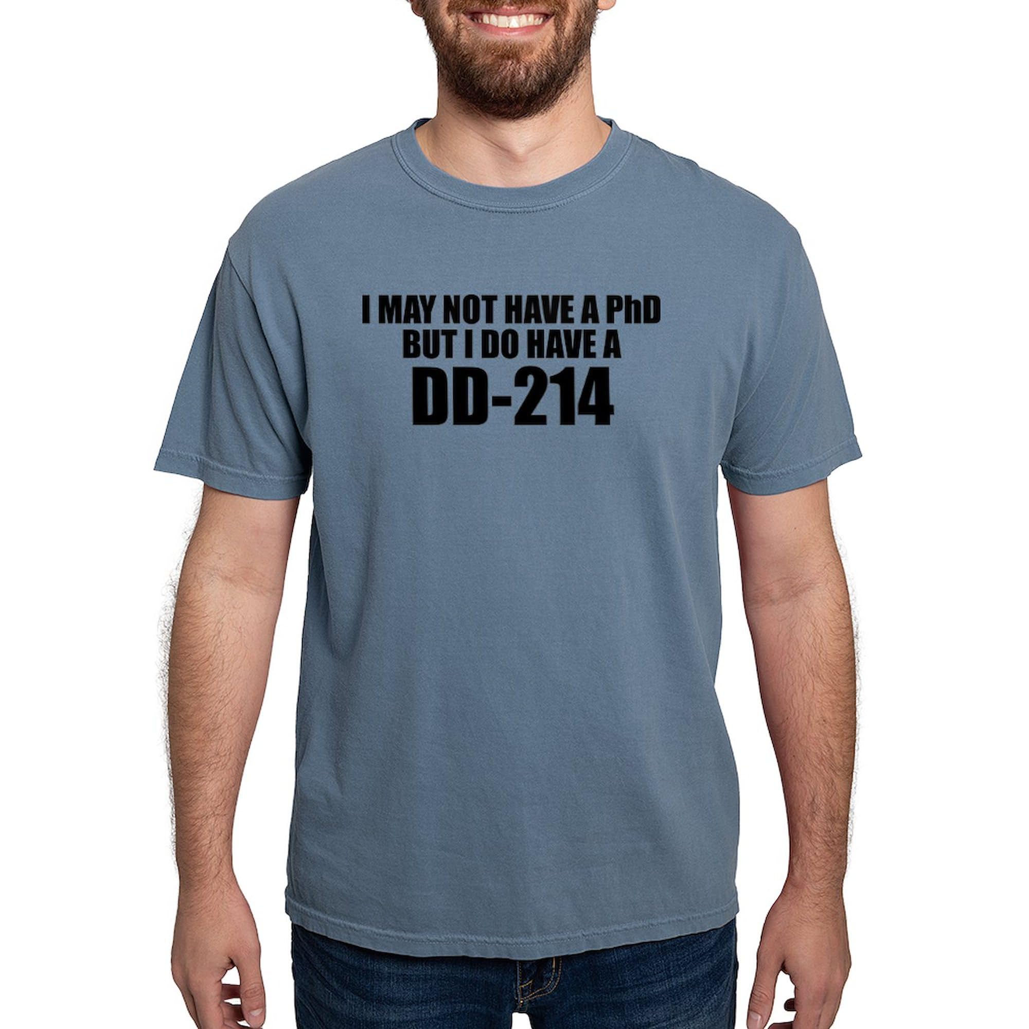 DD214 Veteran T-Shirt for Men - Comfort Colors® Military Apparel - Casual Wear & Army Veteran Gifts