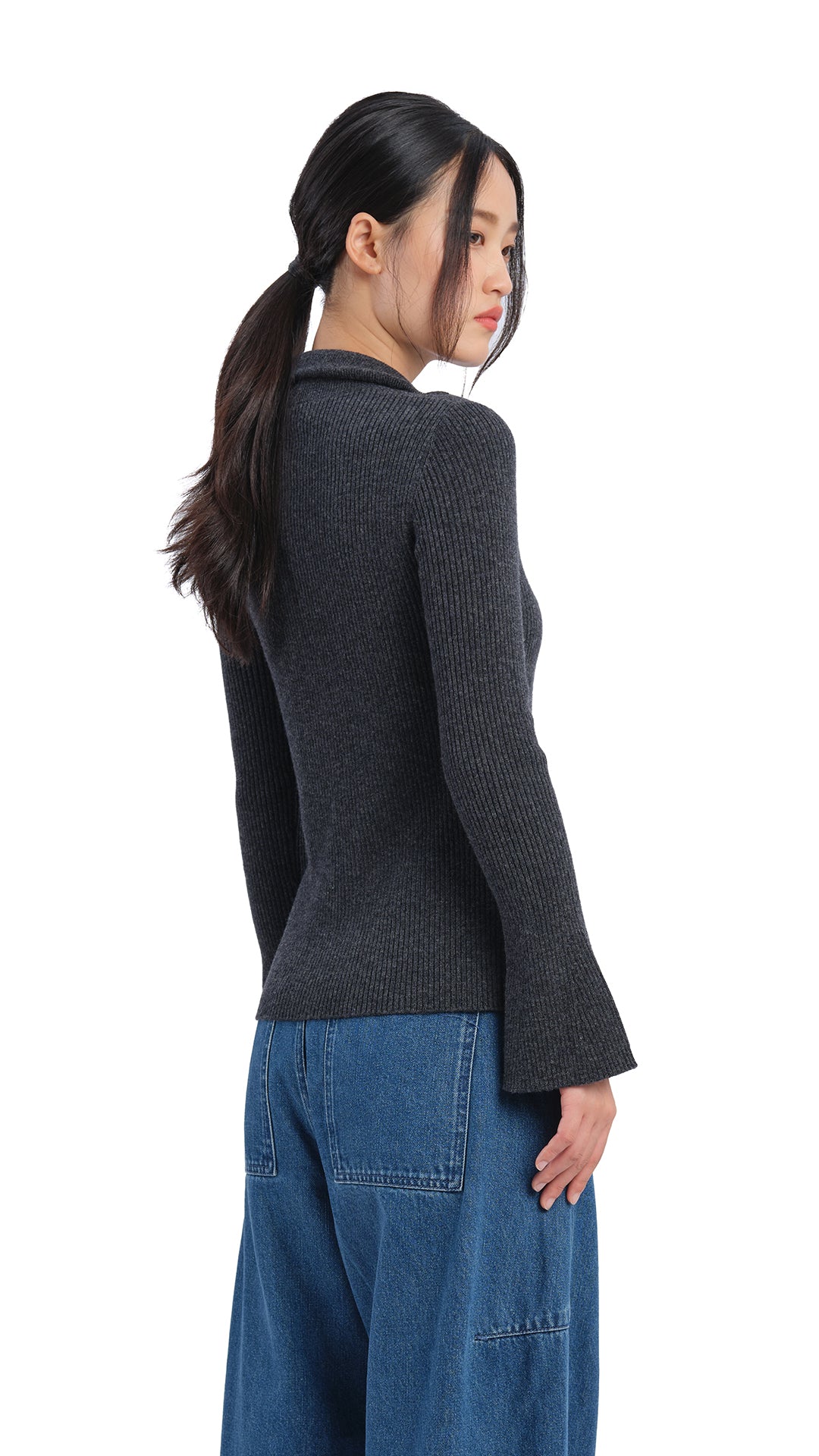 Women's Stylish Zip Up Cardigan - Soft Knit Lightweight Sweater for Fall & Winter - Perfect for Office, Travel & Casual Outfits